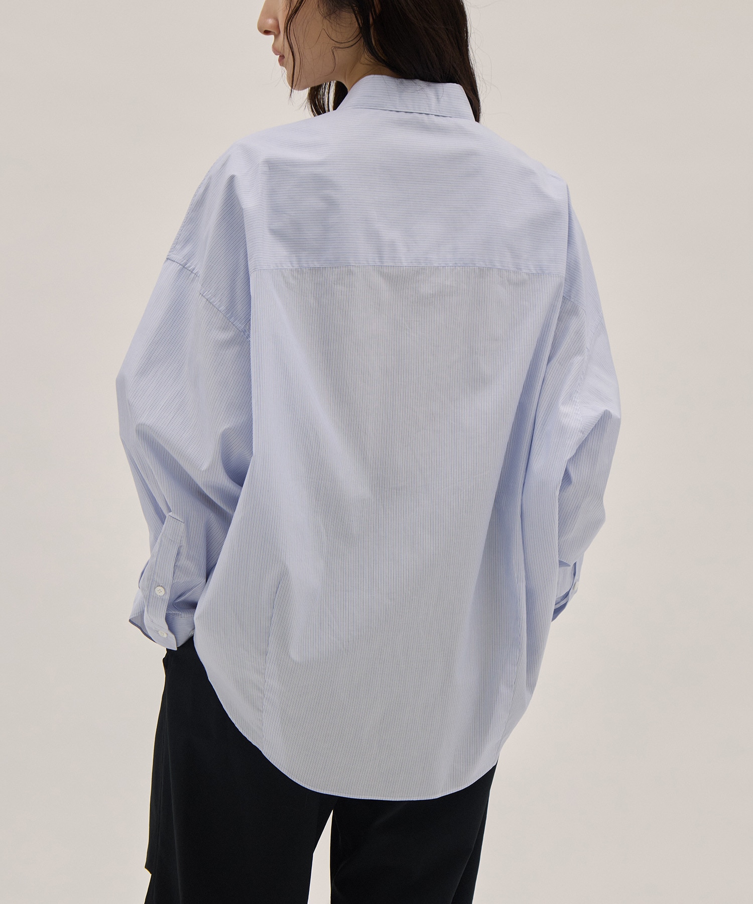 GIZA COMPACT STRIPE OVERSIZED SHIRTS ATON