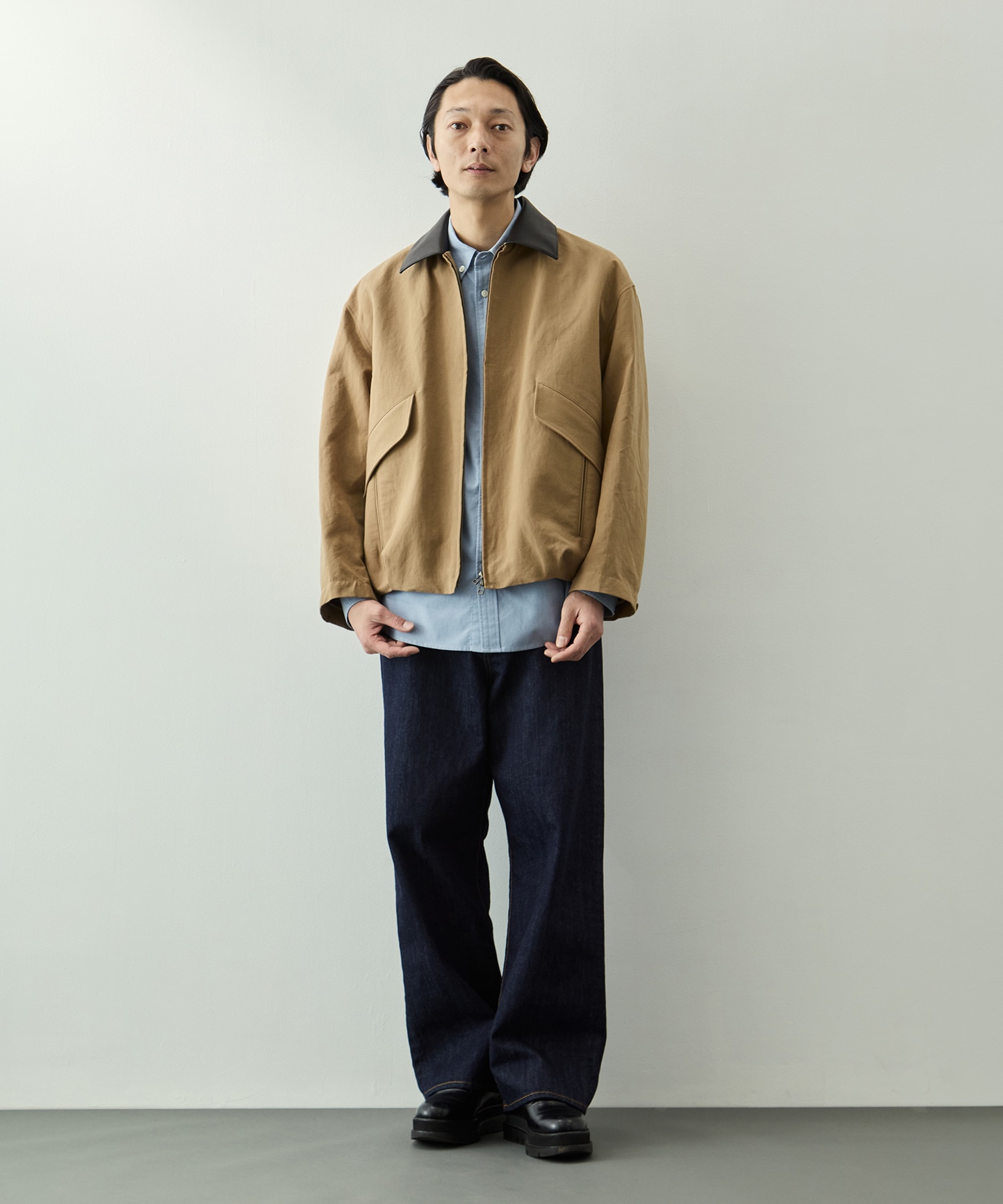 ヴィンテージスラブワイドデニム KEY TIMEZ