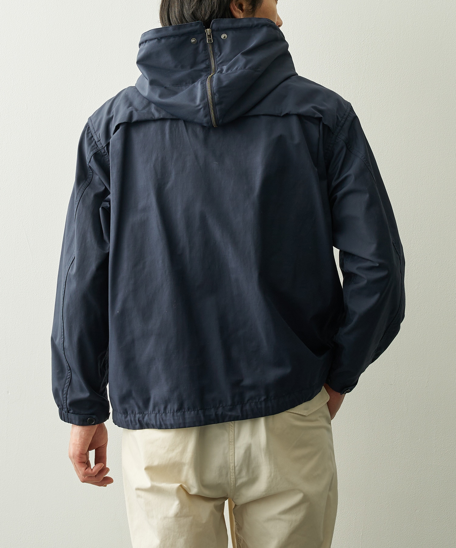 Nylon Twill Hooded Jacket nanamica