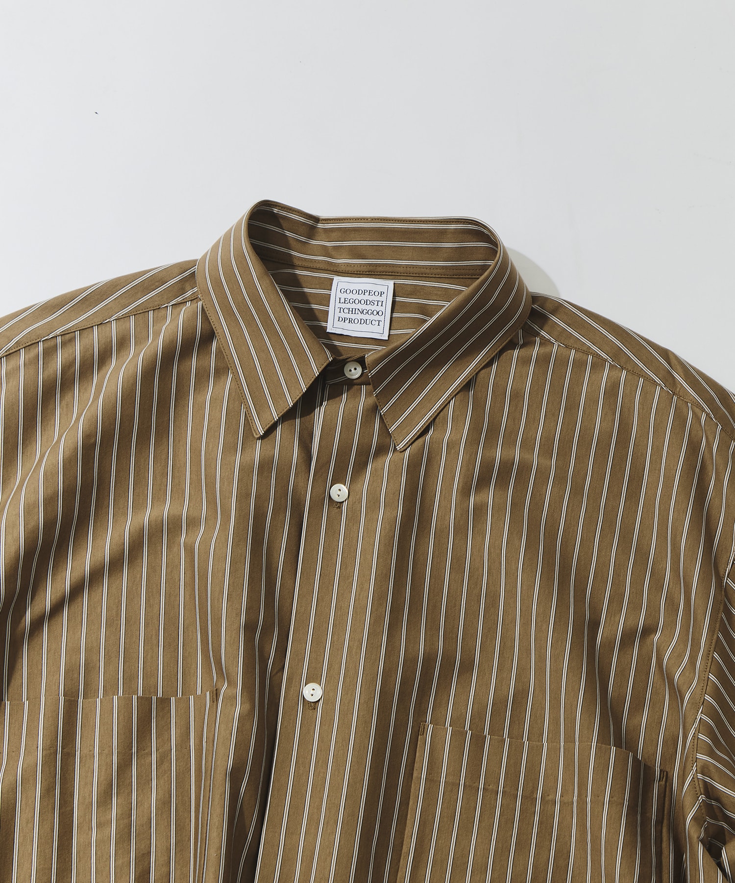 Double Pocket Half Sleeve Shirt GOOD PEOPLE GOOD STITCHING GOOD PRODUCT