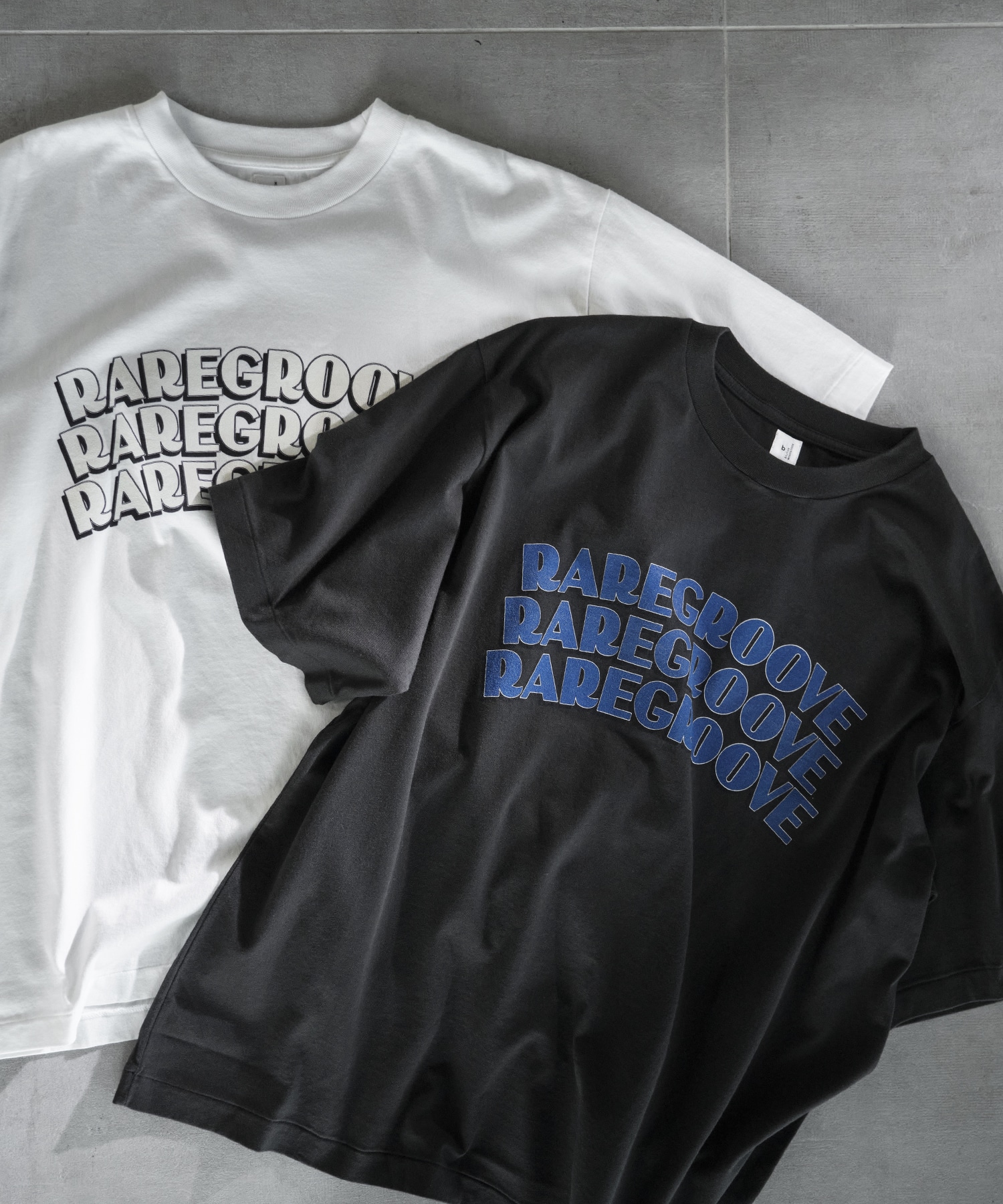 RAREGROOVE Print Tee WIDE blurhmsROOTSTOCK