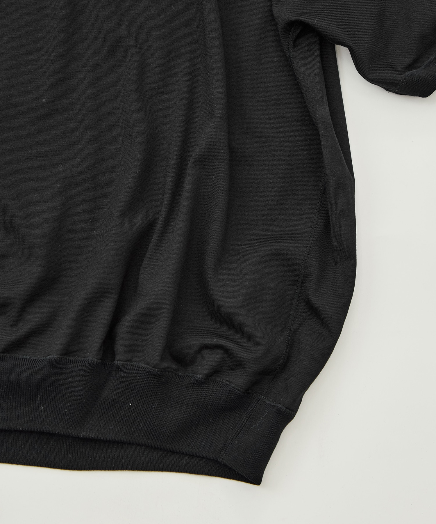 Knit Reduced Collar Half Sleeve Polo GOOD PEOPLE GOOD STITCHING GOOD PRODUCT