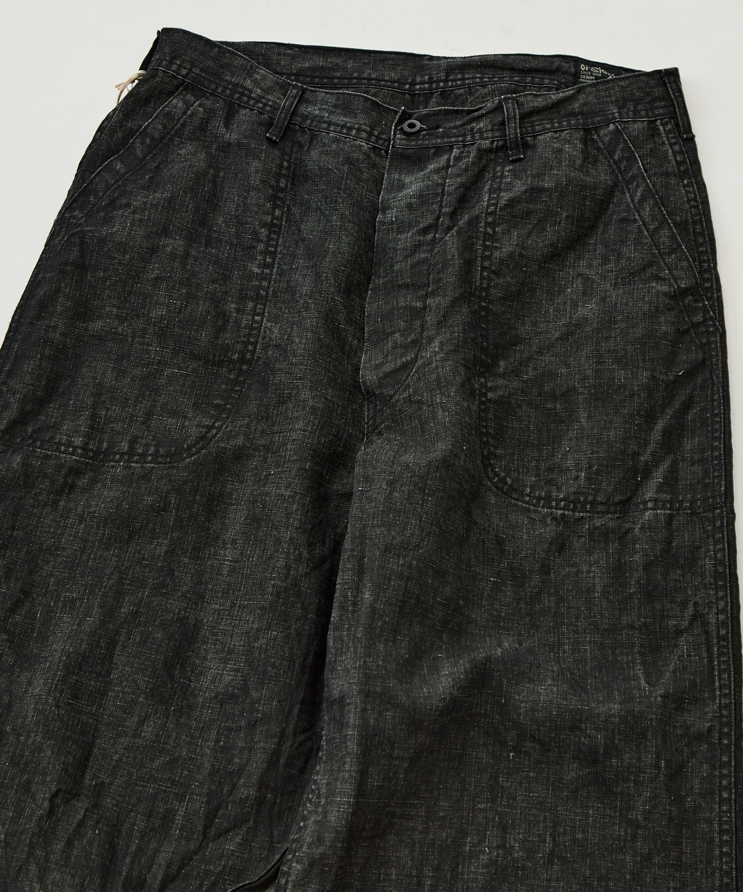 WWII 40S U.S NAVY SUMI COATED LINEN UTILITY TROUSERS orslow