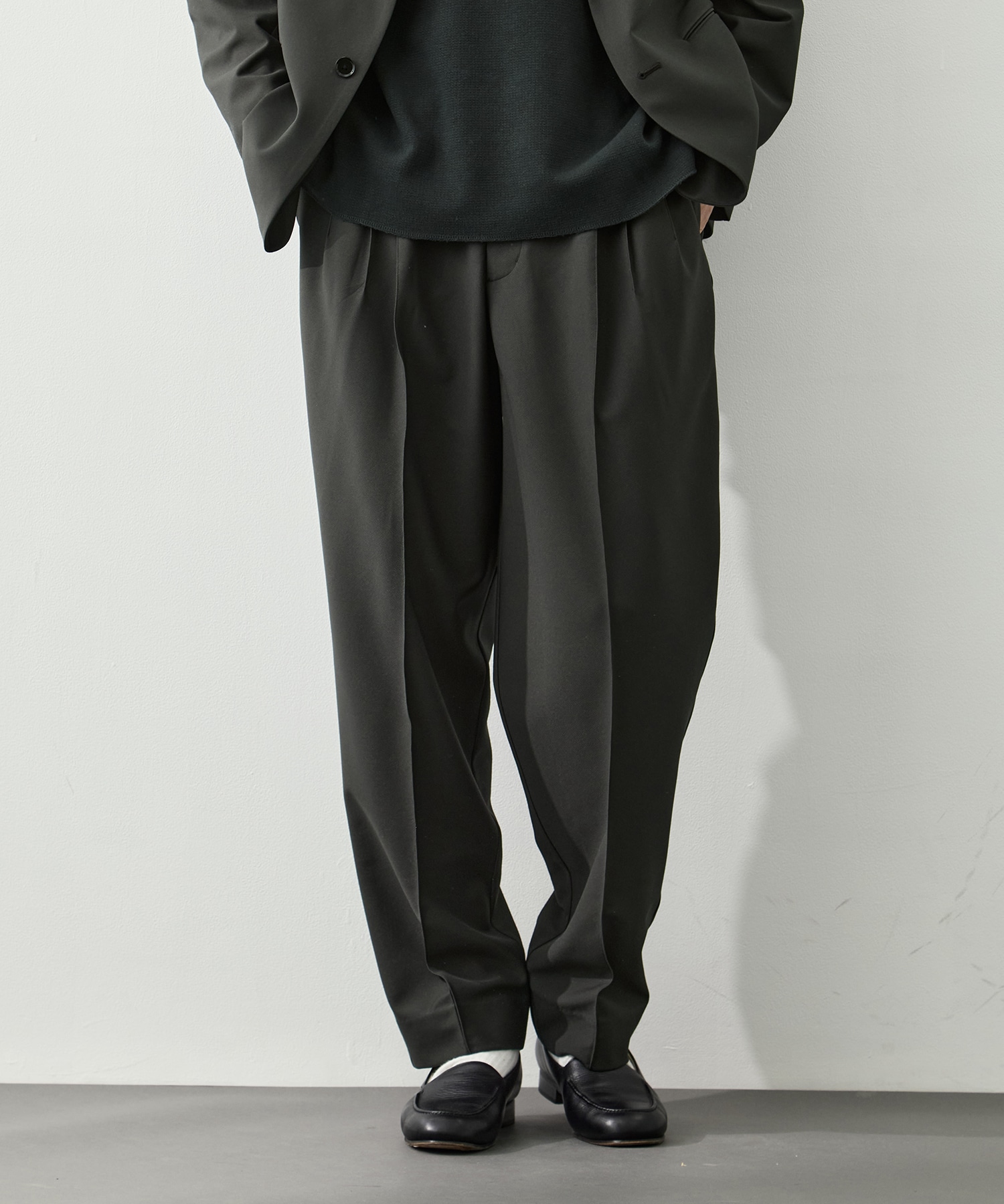 3-Tuck Drawstring Easy Pants GOOD PEOPLE GOOD STITCHING GOOD PRODUCT