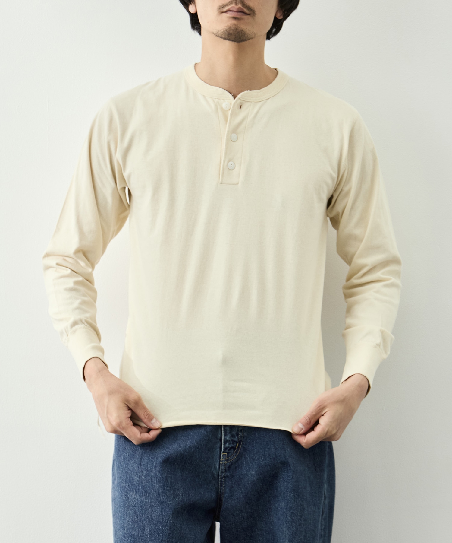 HEALTHKNIT HENRY NECK L/S MASSES