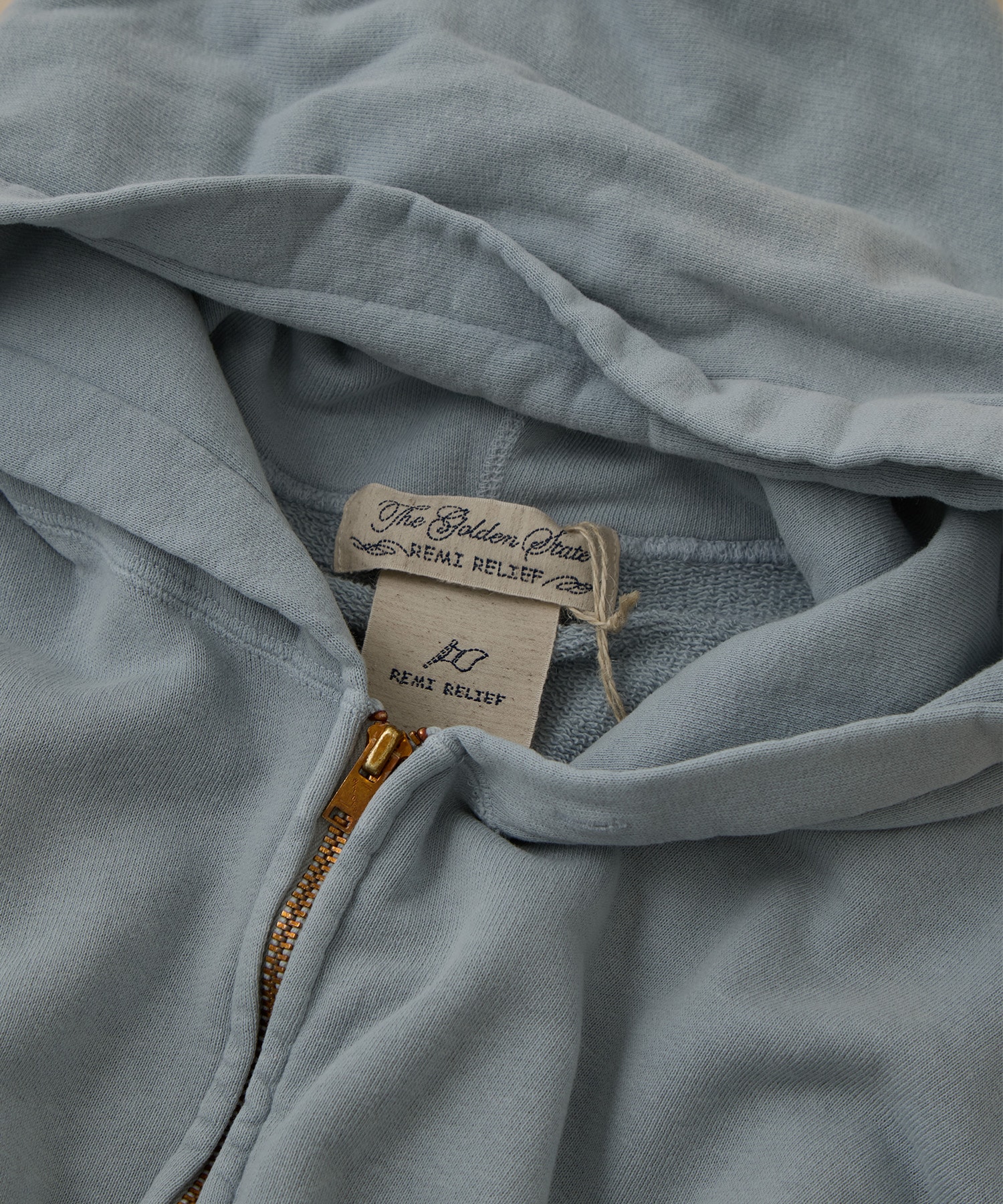 NEW SP加工3飛び裏毛ZIPパーカー(IL) REMI RELIEF