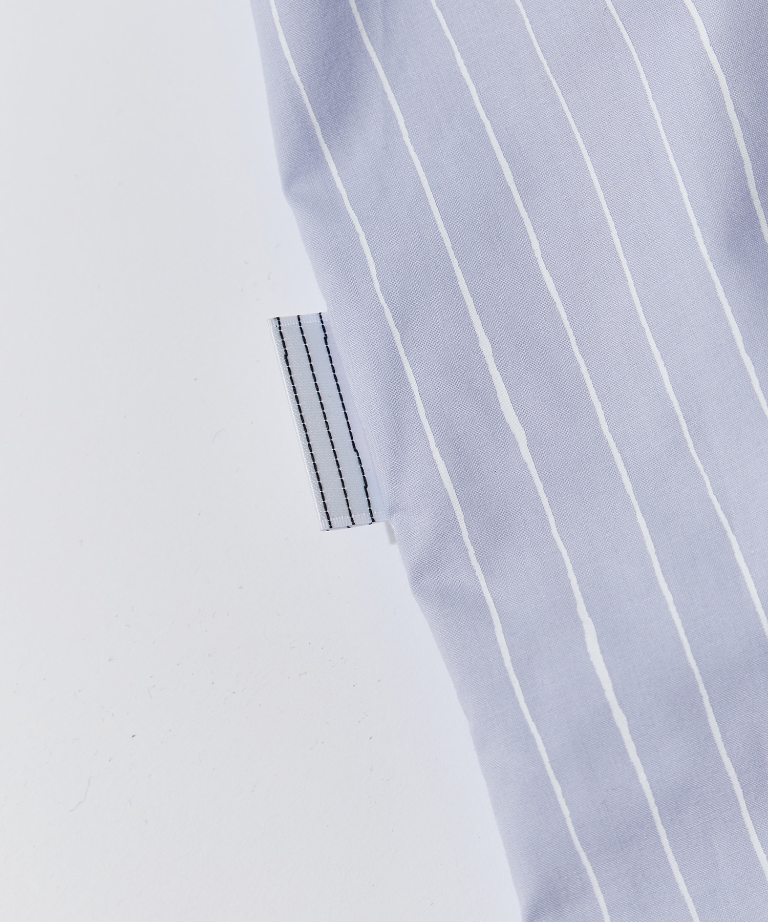 COTTON STRIPE OPEN COLLAR SS SHIRT S.F.C