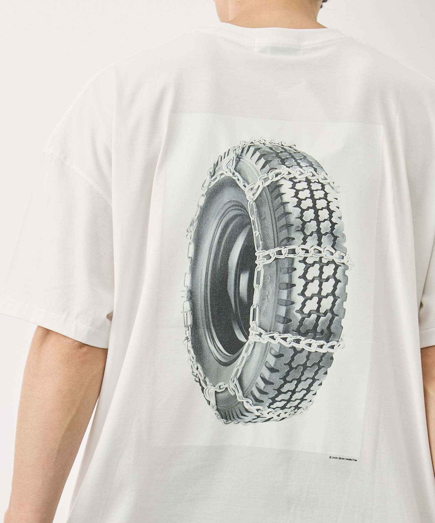 Print S/S Tee ( Tire with Chains ) COOTIE PRODUCTIONS