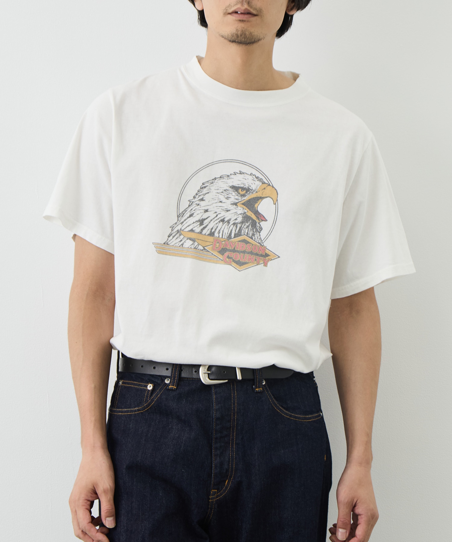 別注 HARD SP加工20/-天竺レギュラーT(DAVIDSON COUNTY) REMI RELIEF