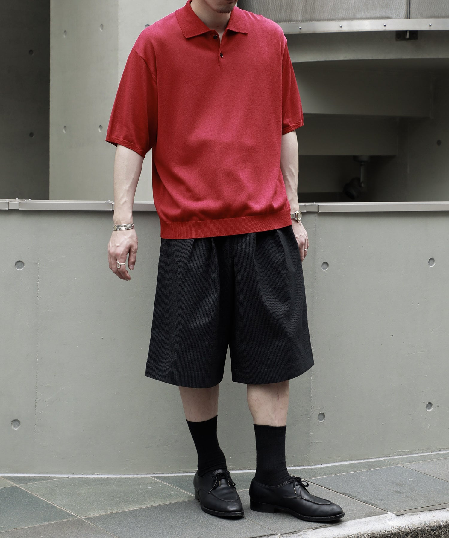 DOUBLE TUCK SHORTS marka