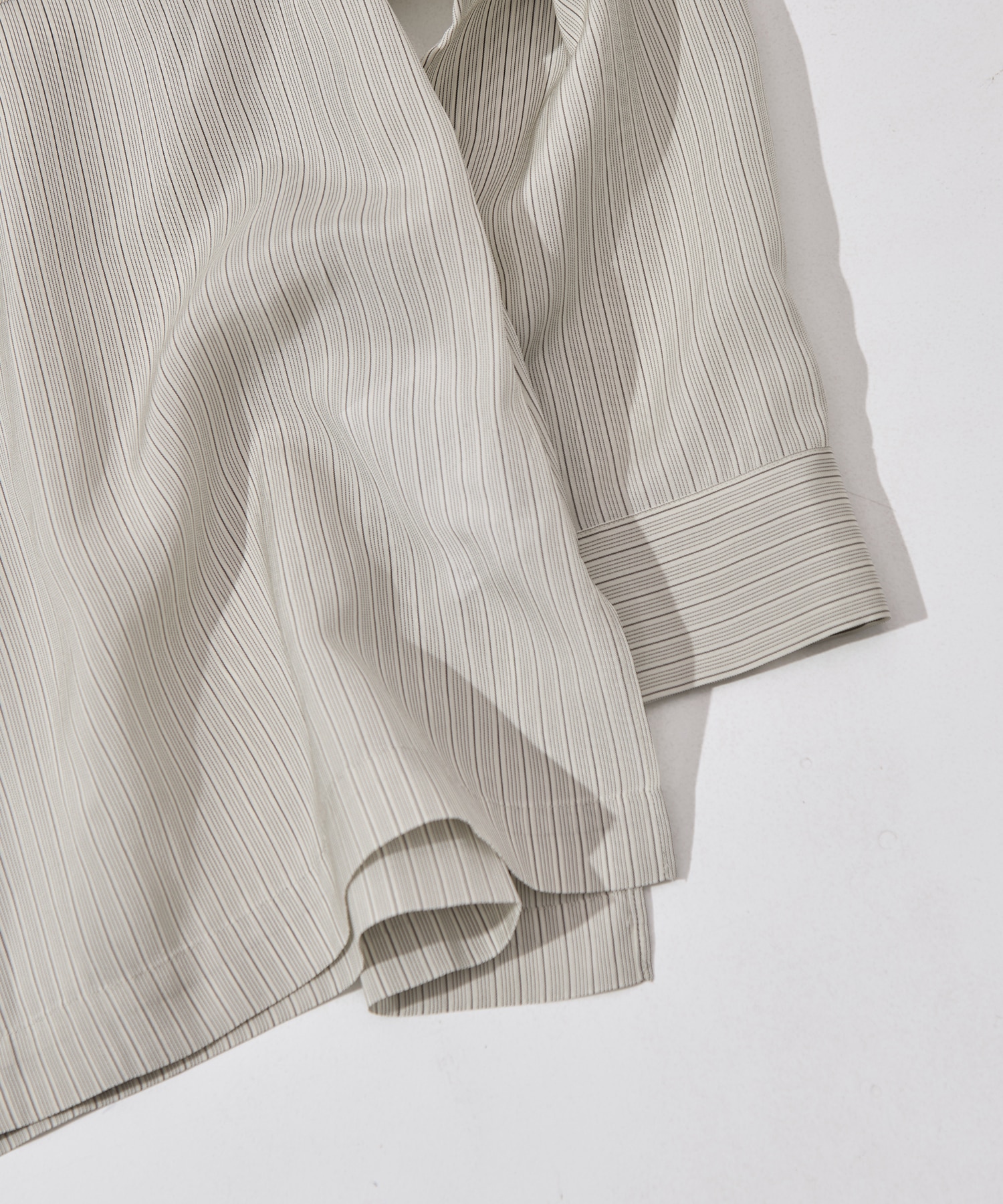 ACETATE CUPRO STRIPE PJ SHIRT YLEVE