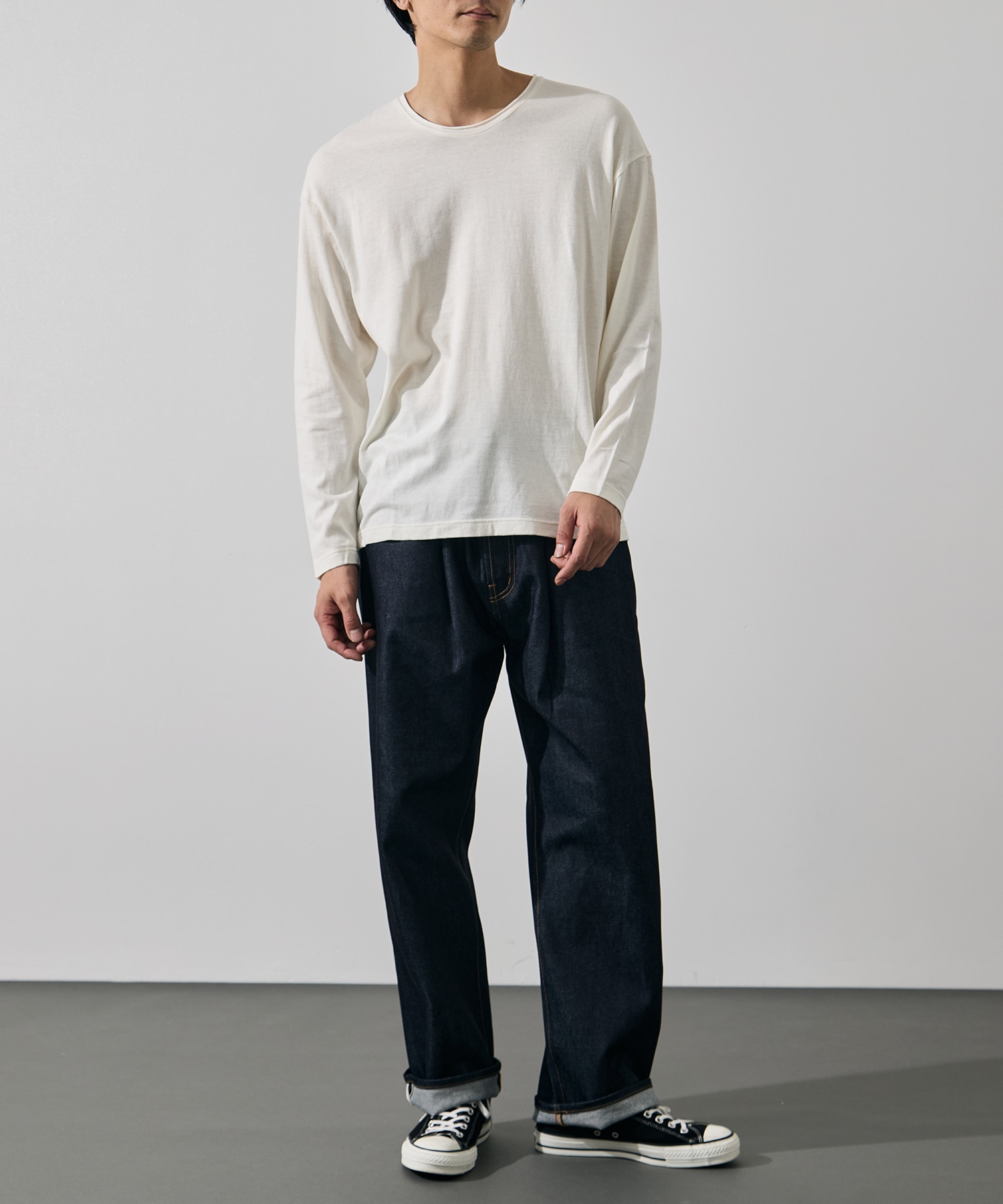 Selvedge 5-Pocket One-Wash Denim Pants is-ness