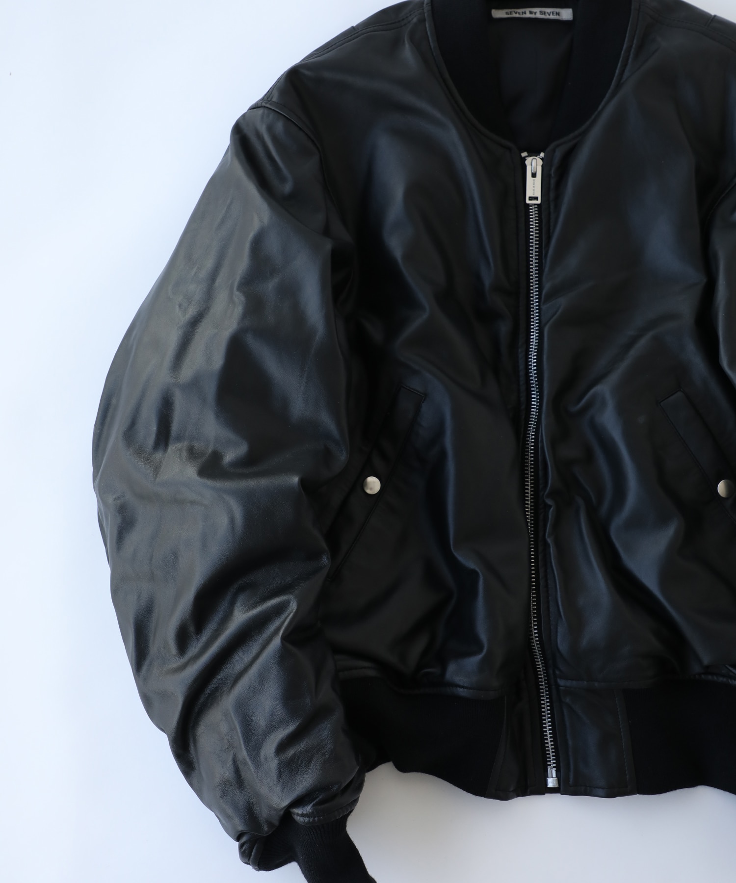 MA-1 LEATHER BLOUSON -Sheep Leather- SEVEN BY SEVEN