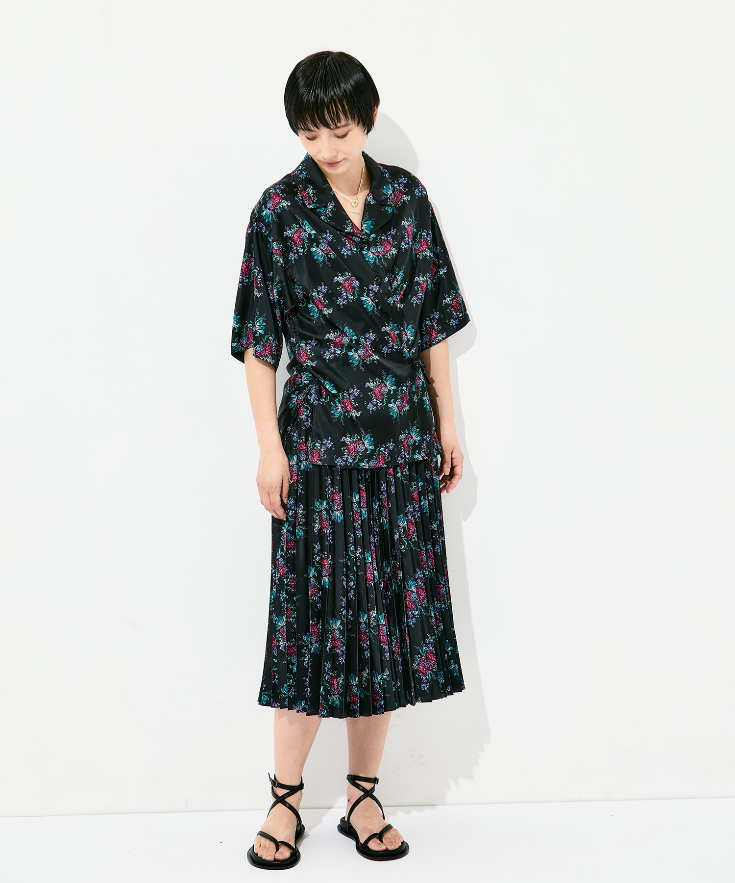 flower satin SH FUMIE=TANAKA