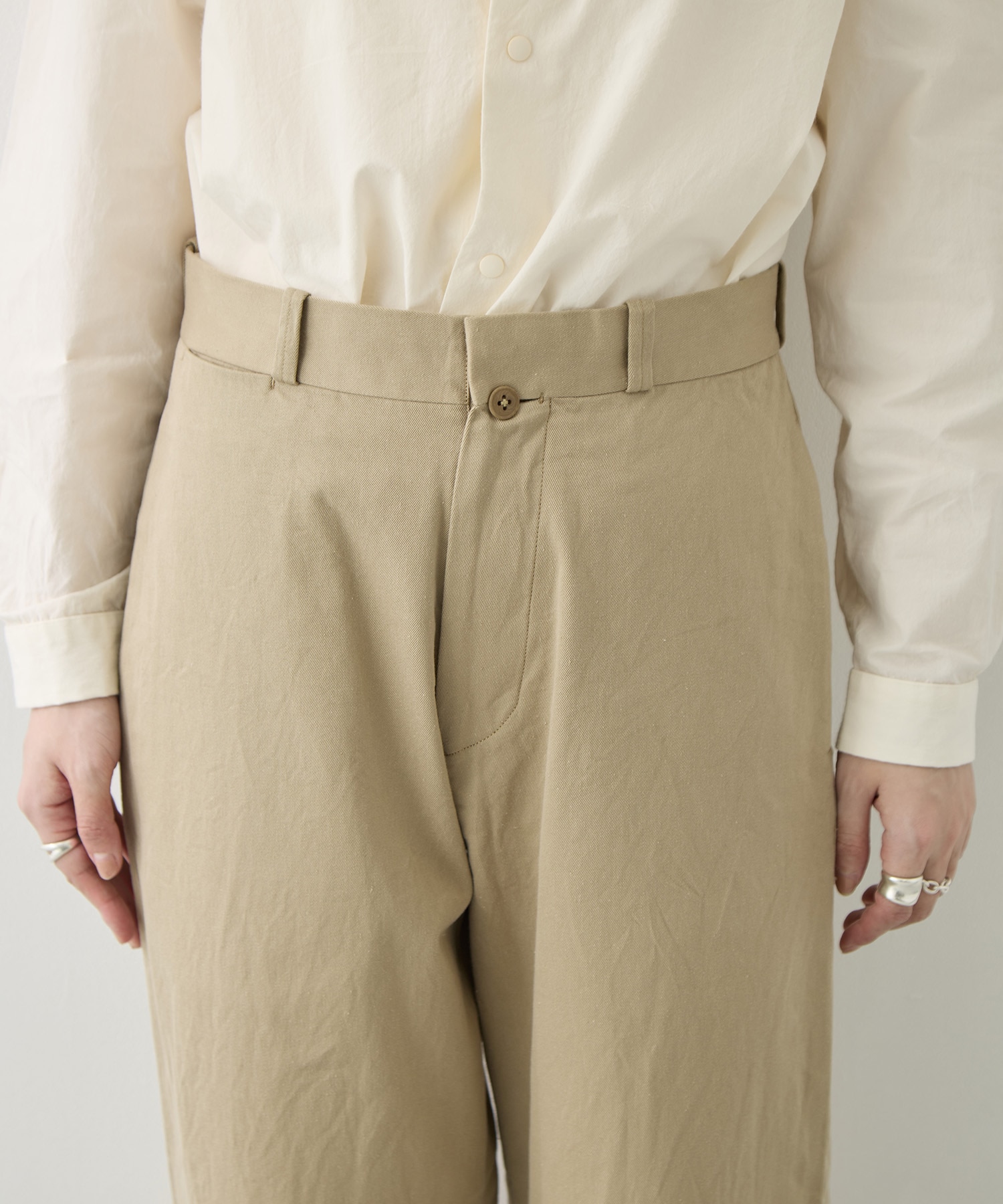 Chino Trousers Straight YAECA