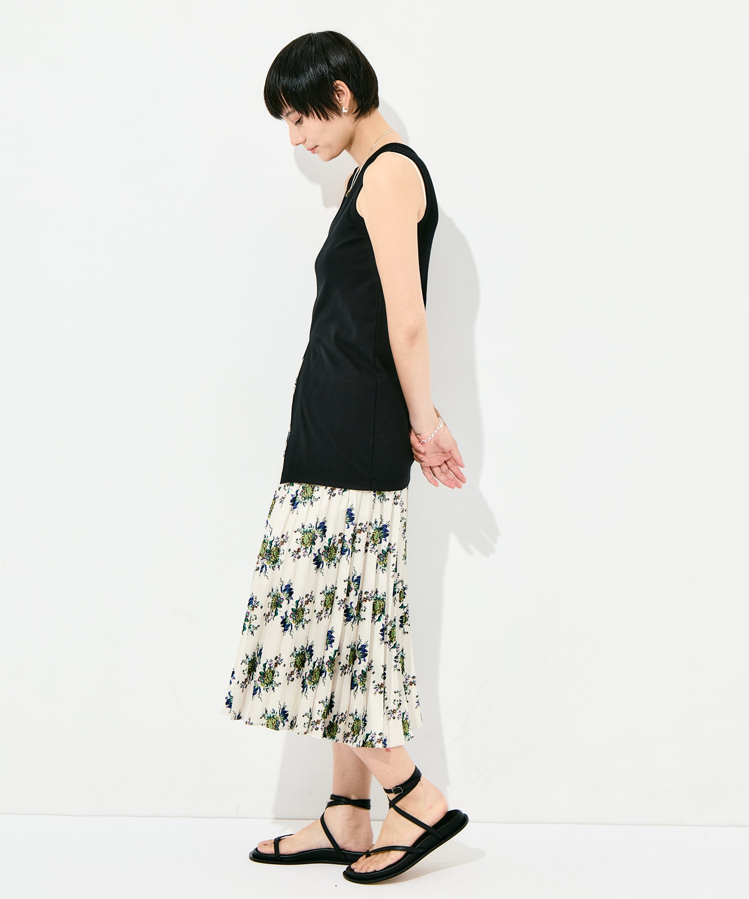 flower pleats SK FUMIE=TANAKA