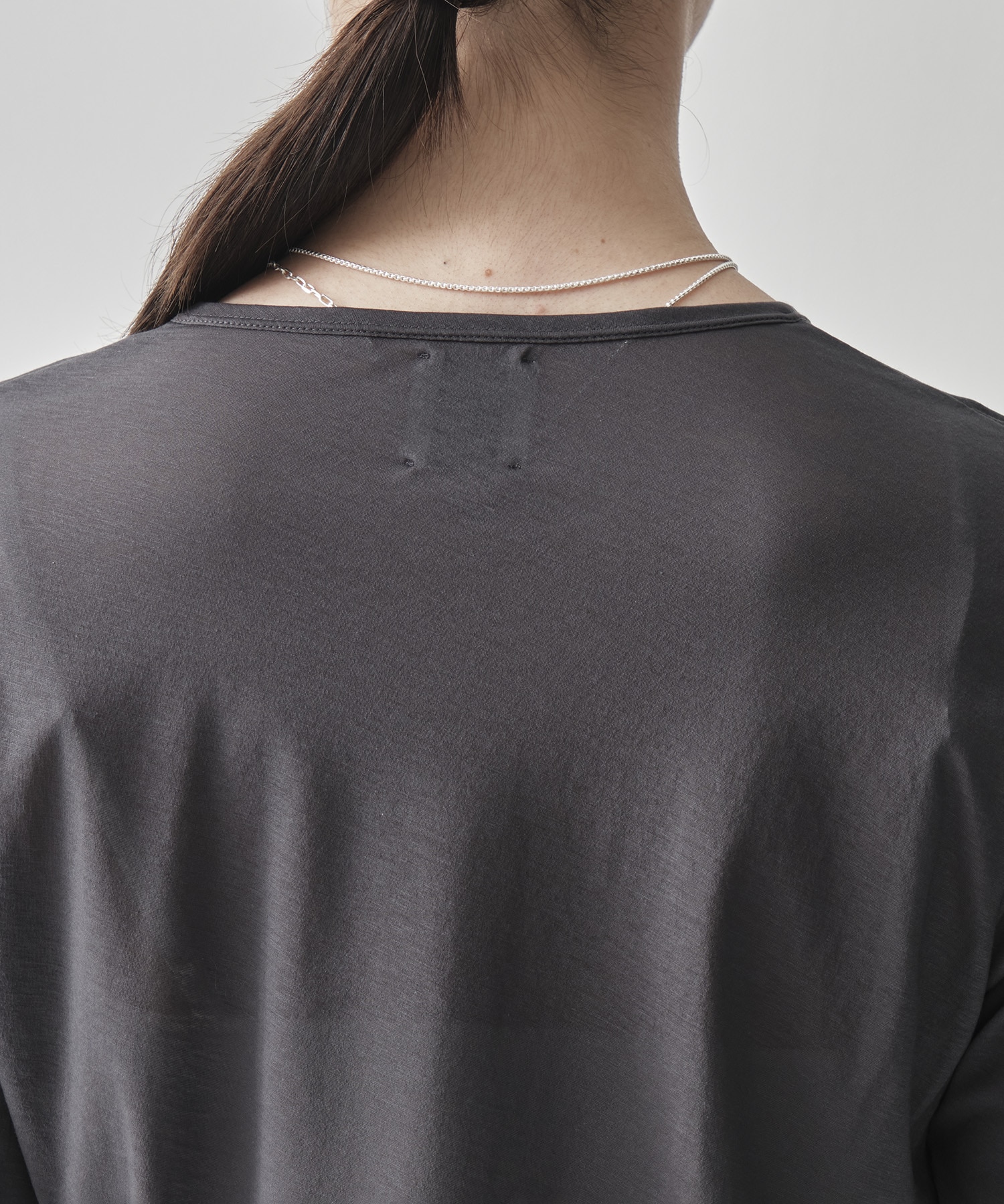 Side Slit Crew Neck Long Sleeve T GOOD PEOPLE GOOD STITCHING GOOD PRODUCT