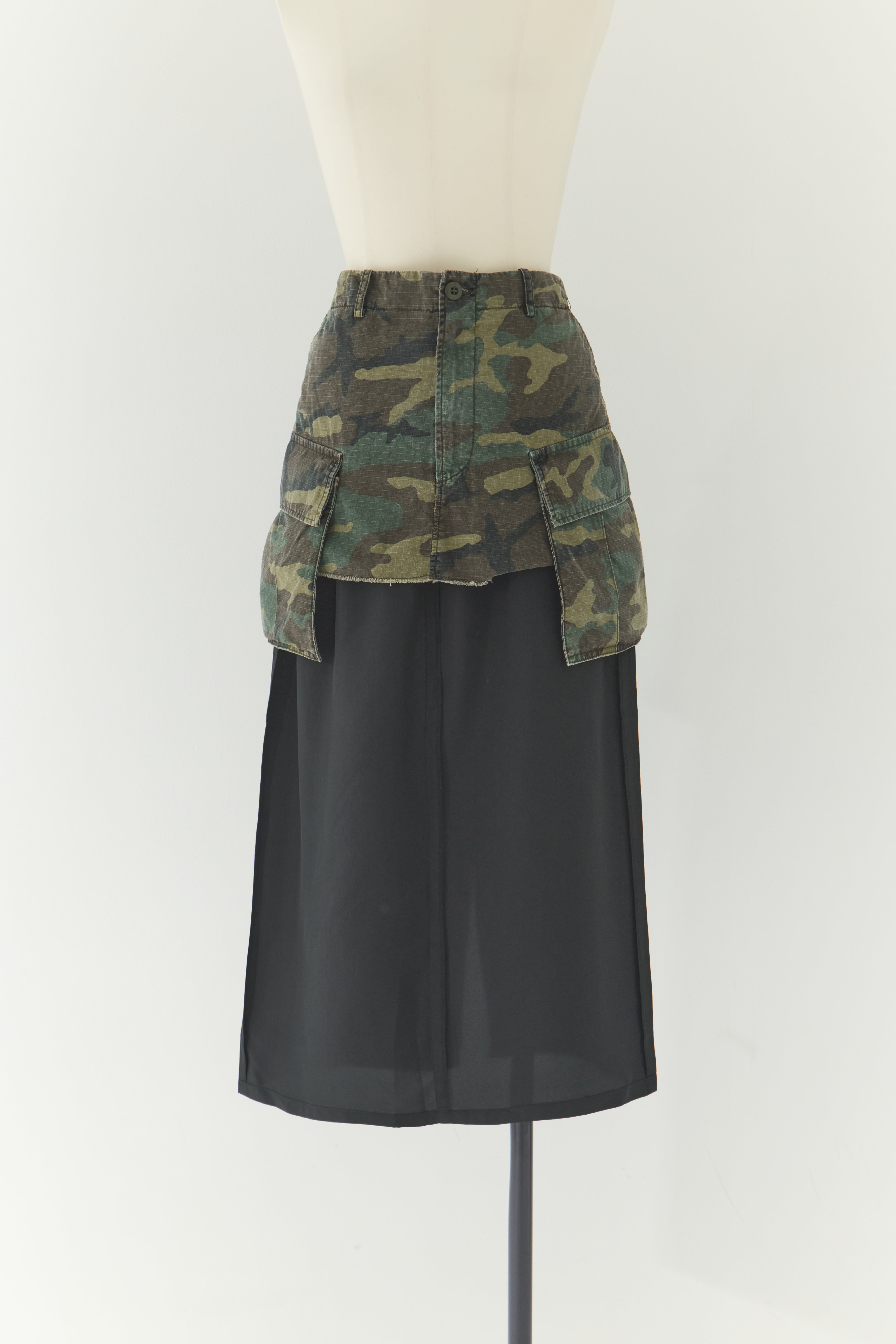 Cargo Layered Skirt INSCRIRE
