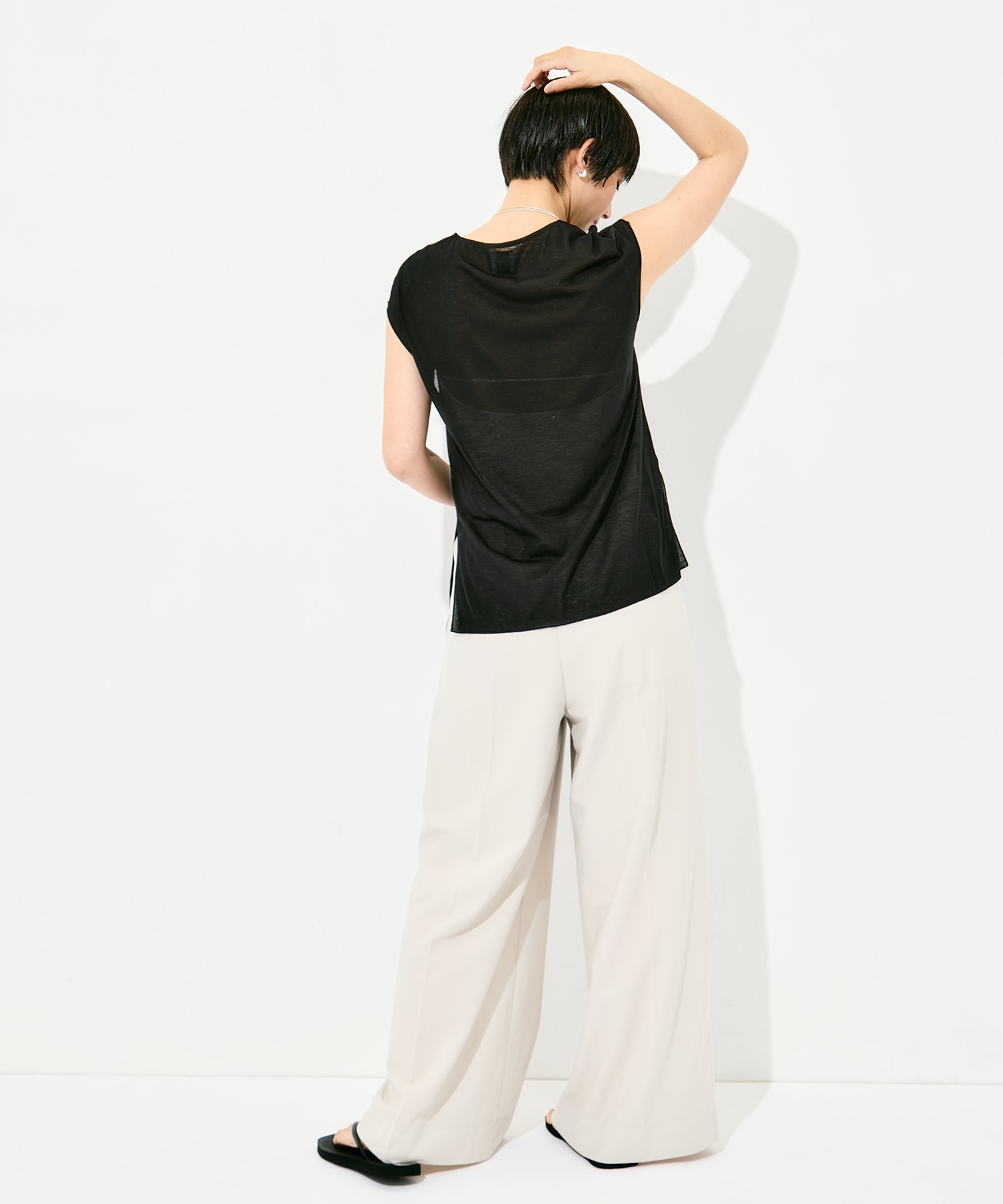 Side Slit French Sleeve T GOOD PEOPLE GOOD STITCHING GOOD PRODUCT