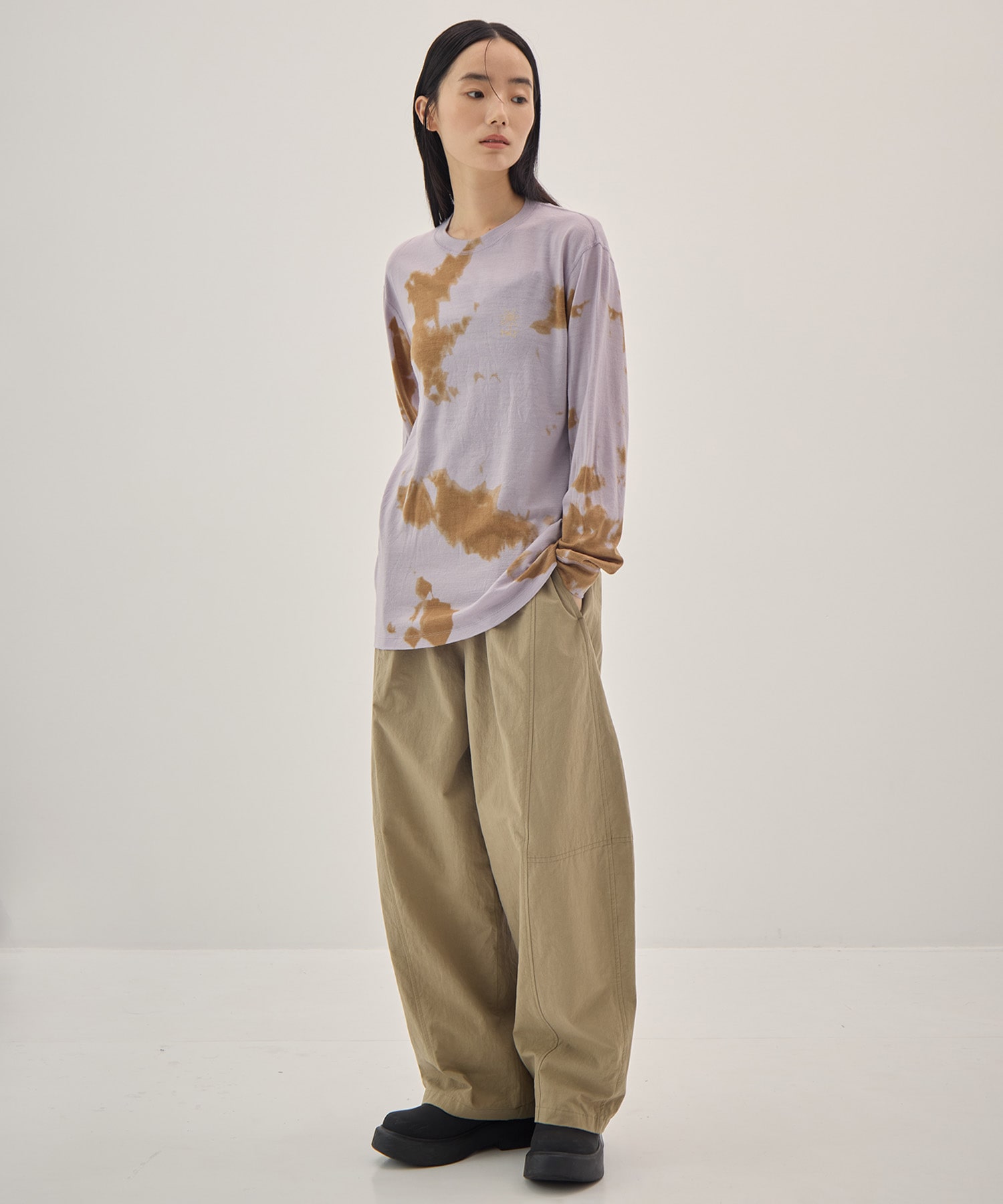 Merino Wool Dyed L/S Tee PHEENY