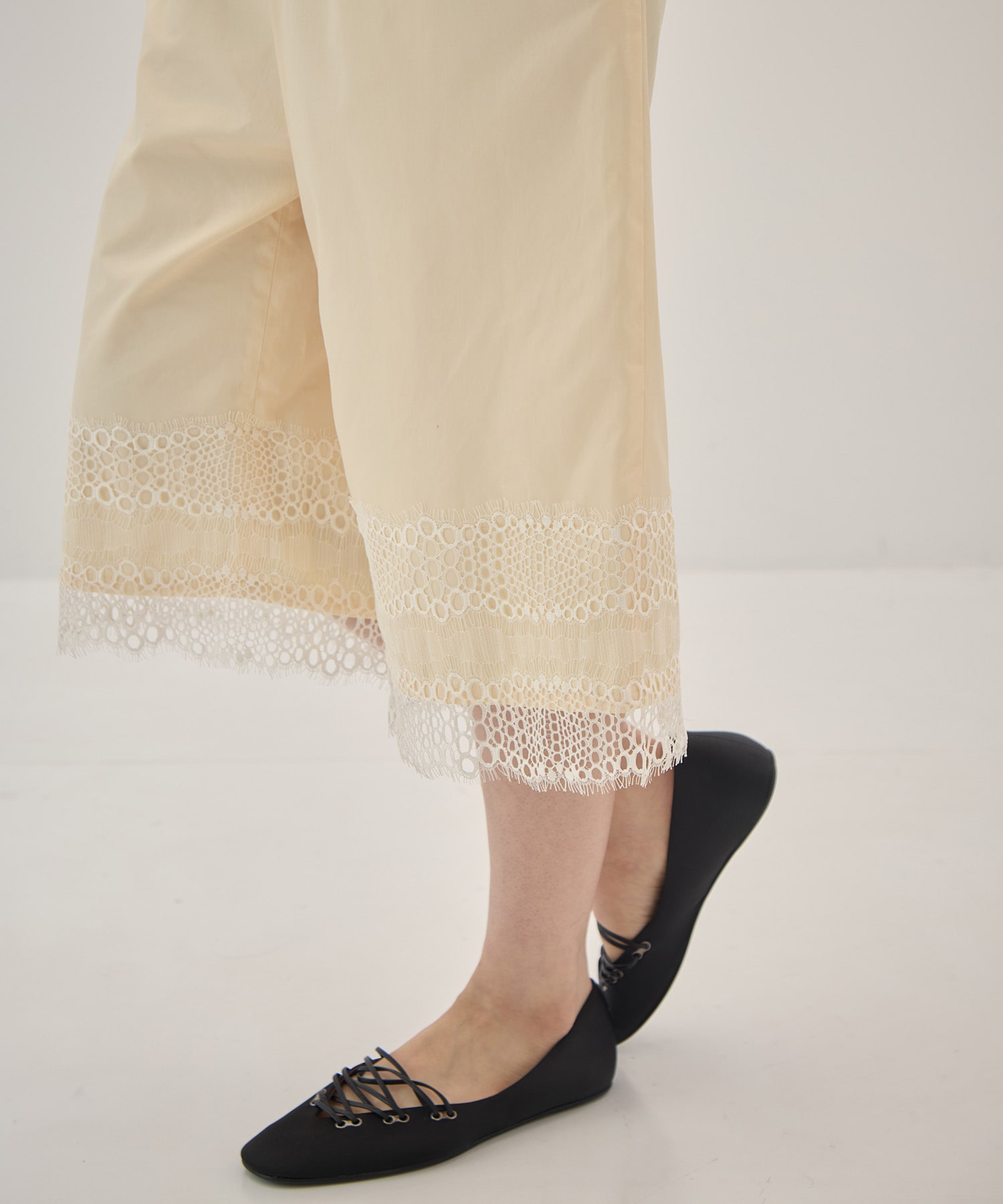 INTER LACE HALF PANTS muller of yoshiokubo