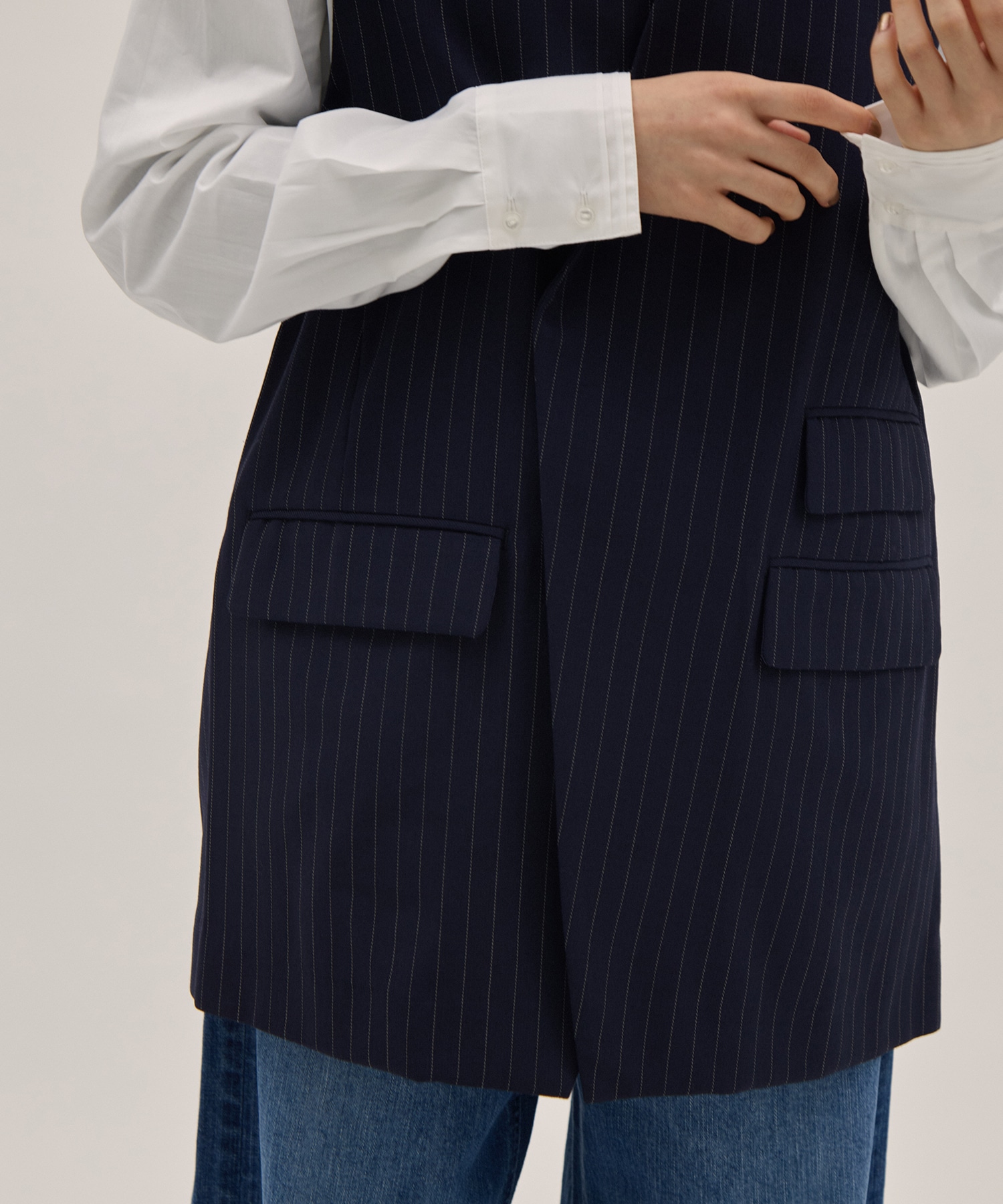 Change Pocket Vest - Gabardine RhodolirioN