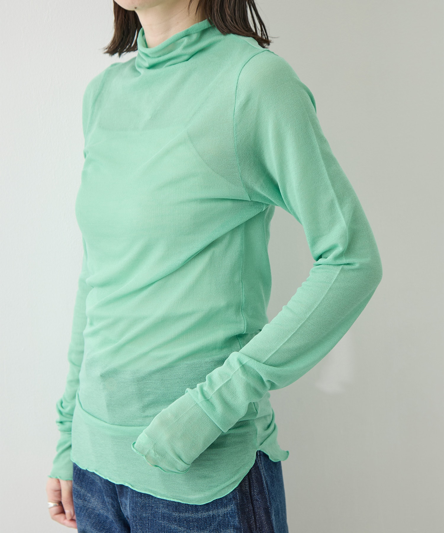 COTTON GEORGETTE B/N PO TOURNON.