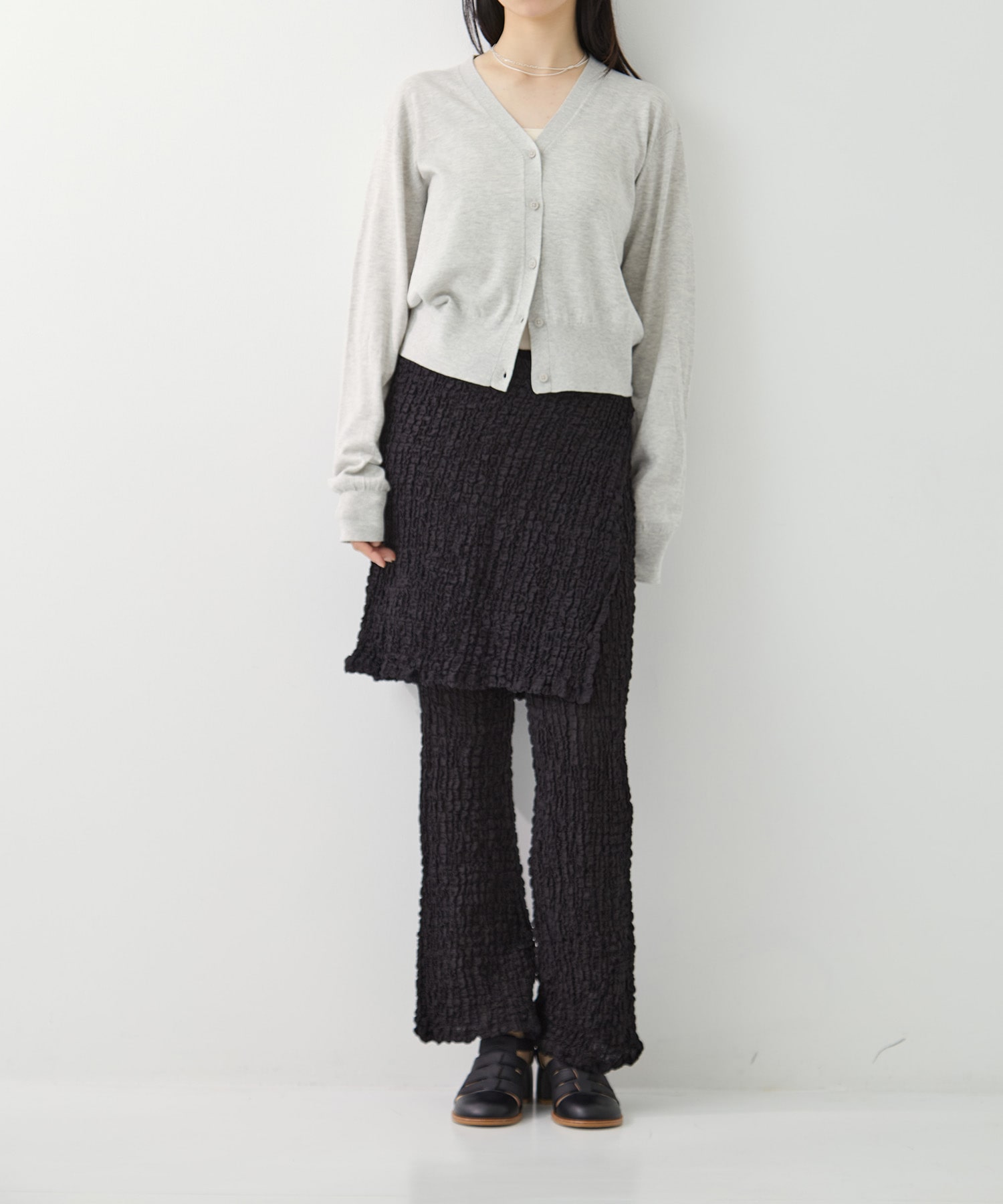 Silk Cotton Cardigan 