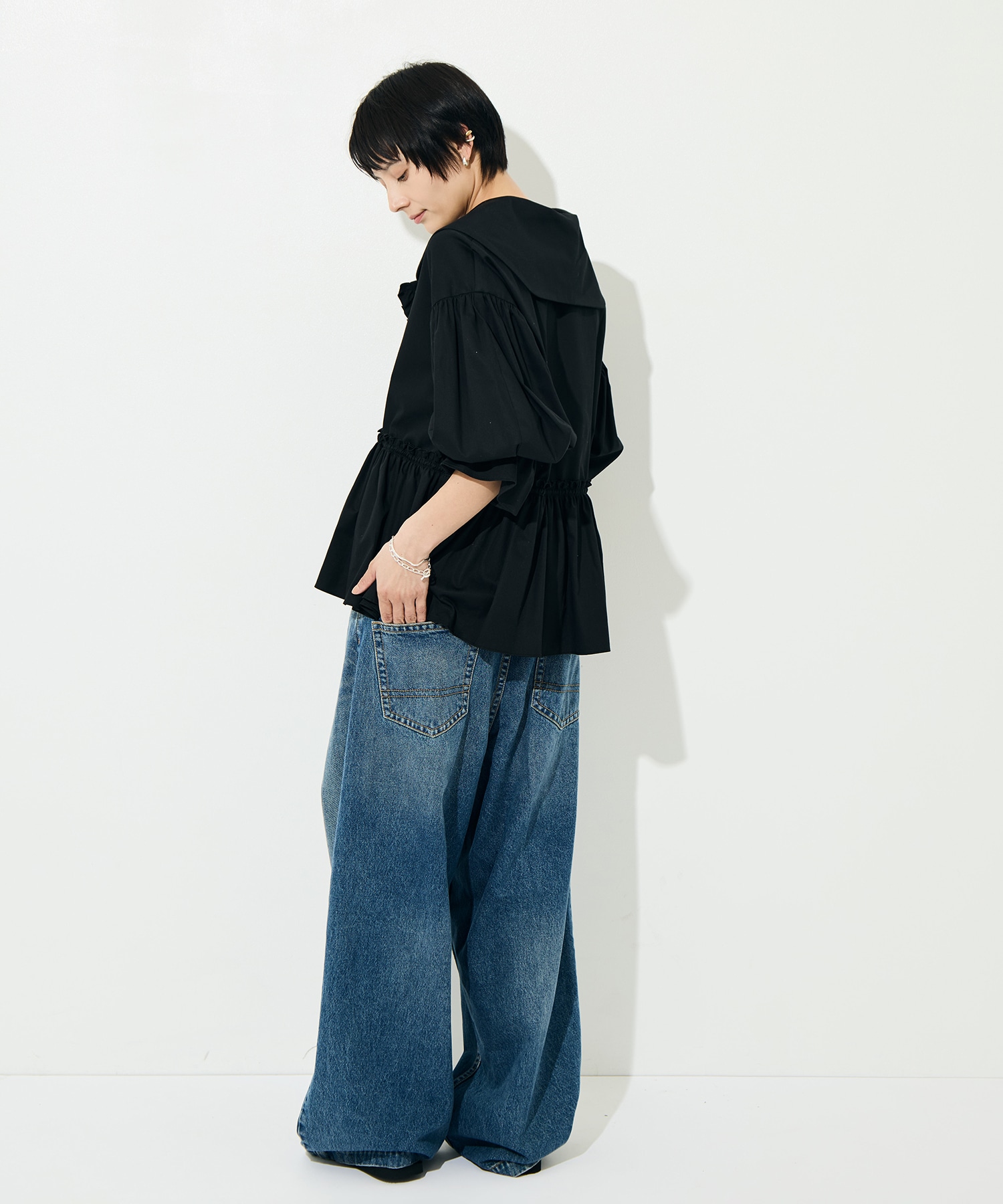 90s Loose Straight Pant - Denim RhodolirioN