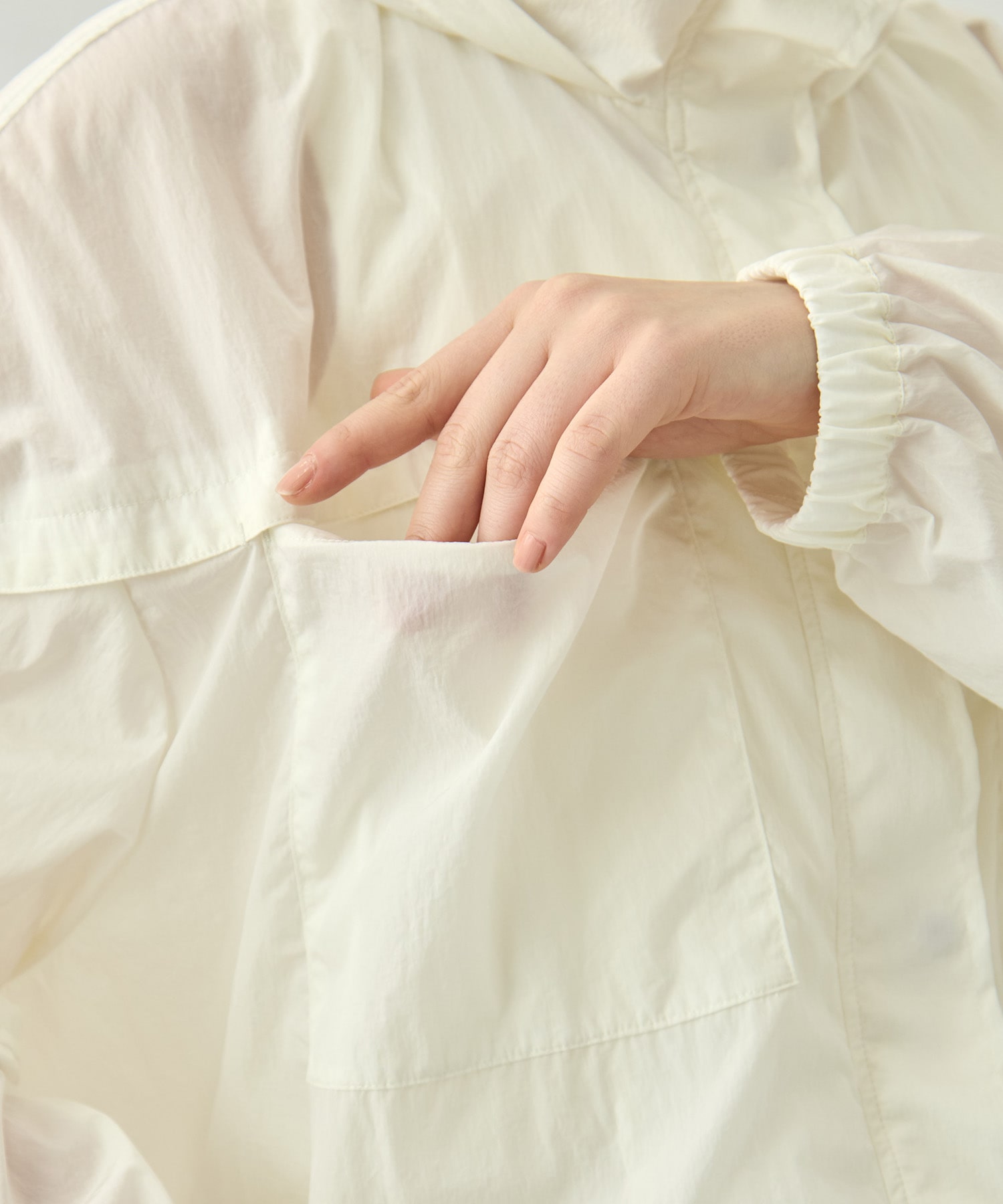 撥水ライトブルゾン KEY TIMEZ