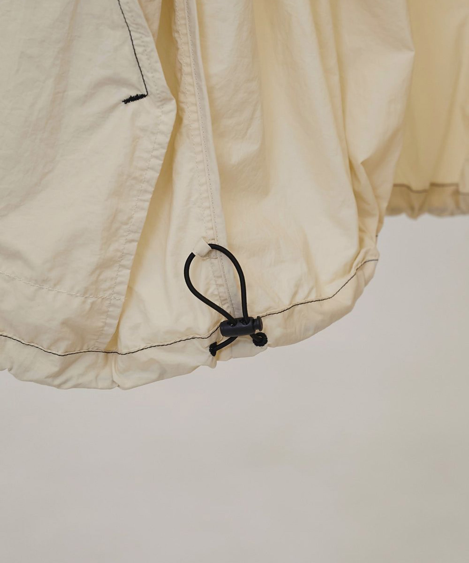 Nylon Gather Blouson TODAYFUL