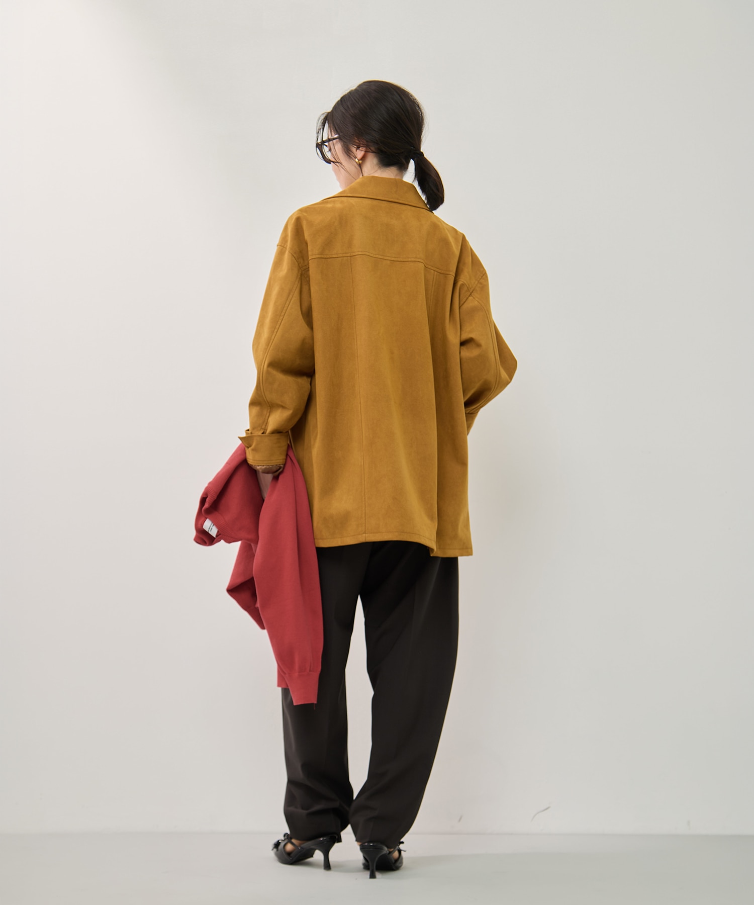 マイクロスエードカバーオール KEY TIMEZ