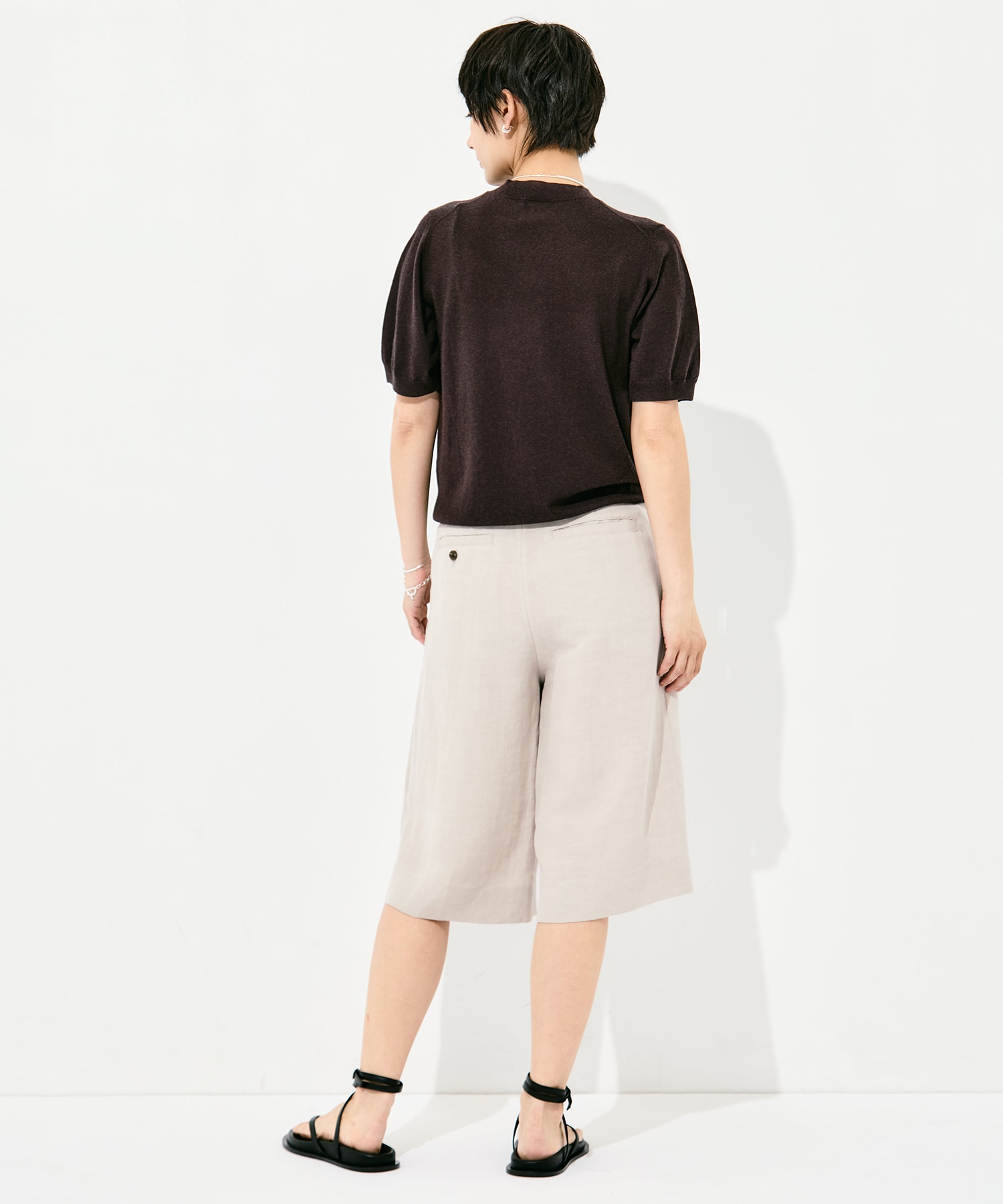 SILK CASHMERE S/S KNIT FUJI