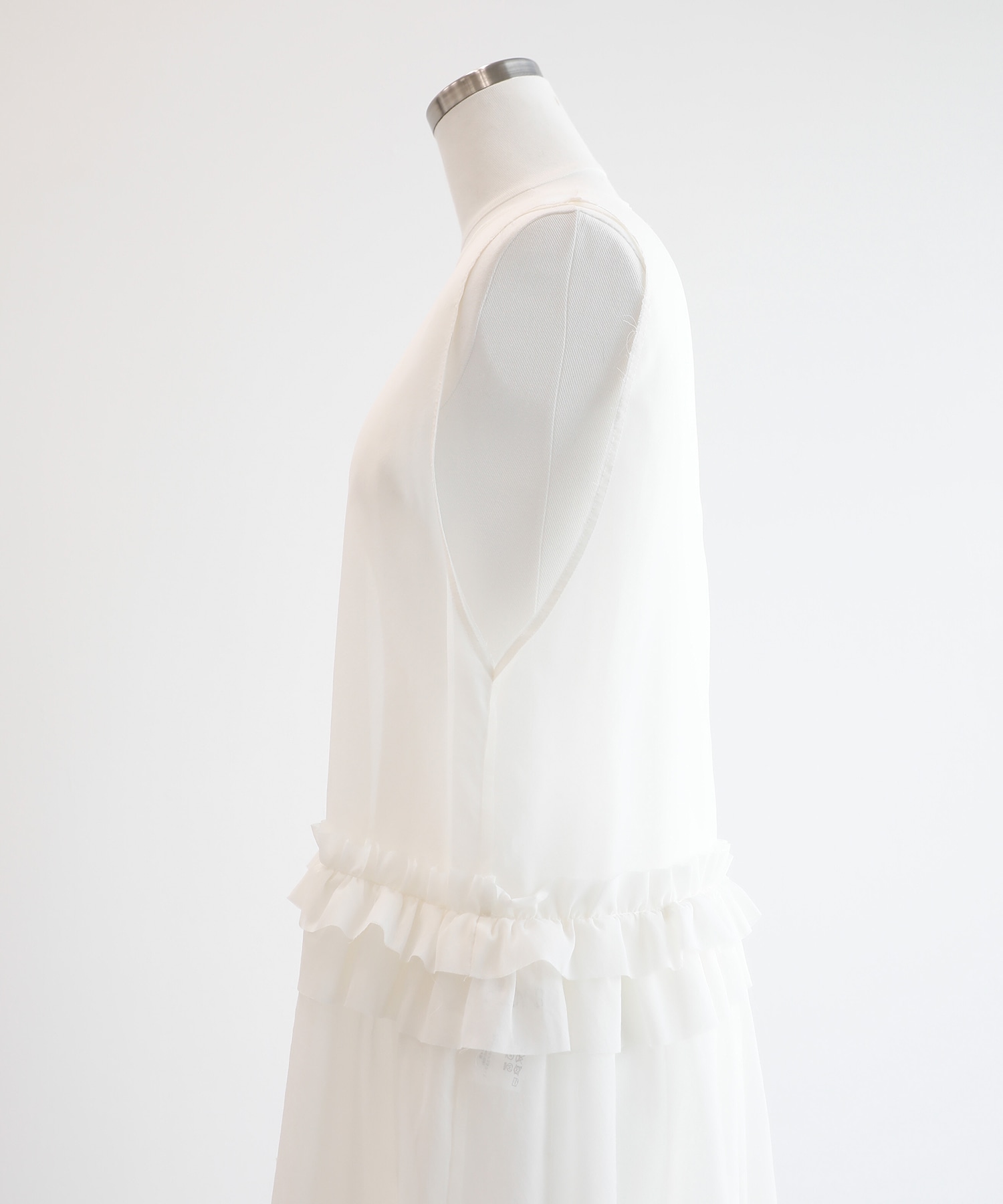 SILK ORGANDY DRESS TOURNON.