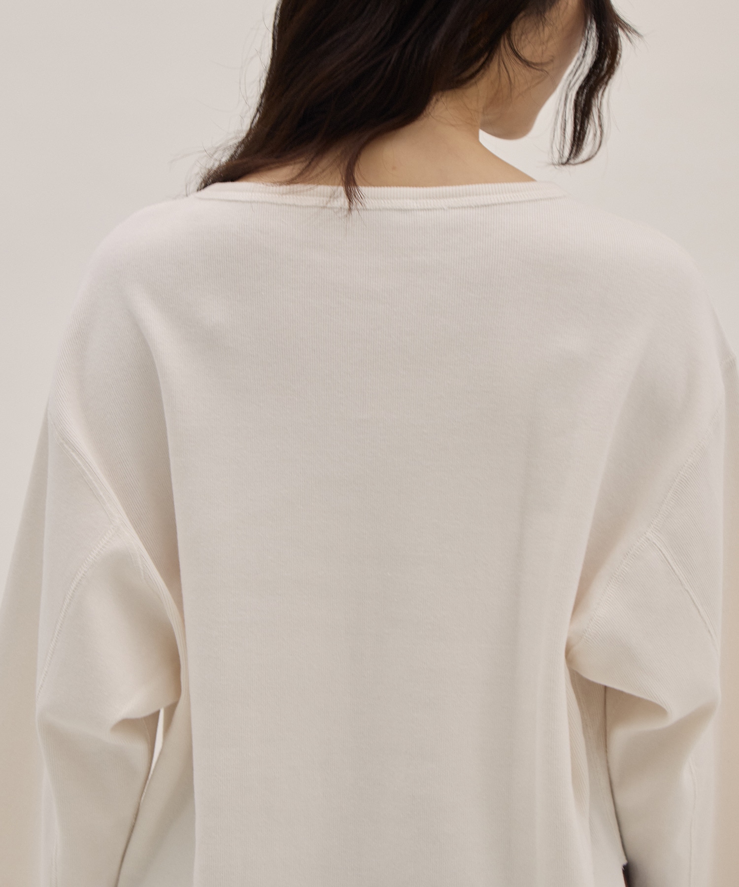 COTTON RIB PULLOVER YLEVE