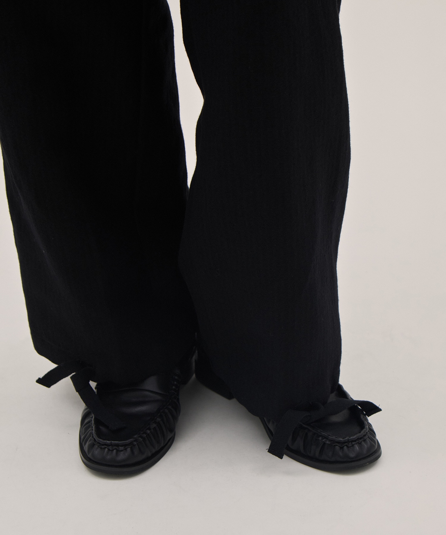 Wool Linen Herringbone Cargo Pants PONTI