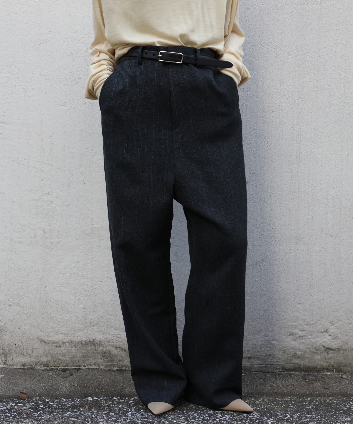 PINSTRIPE TROUSERS TOURNON.