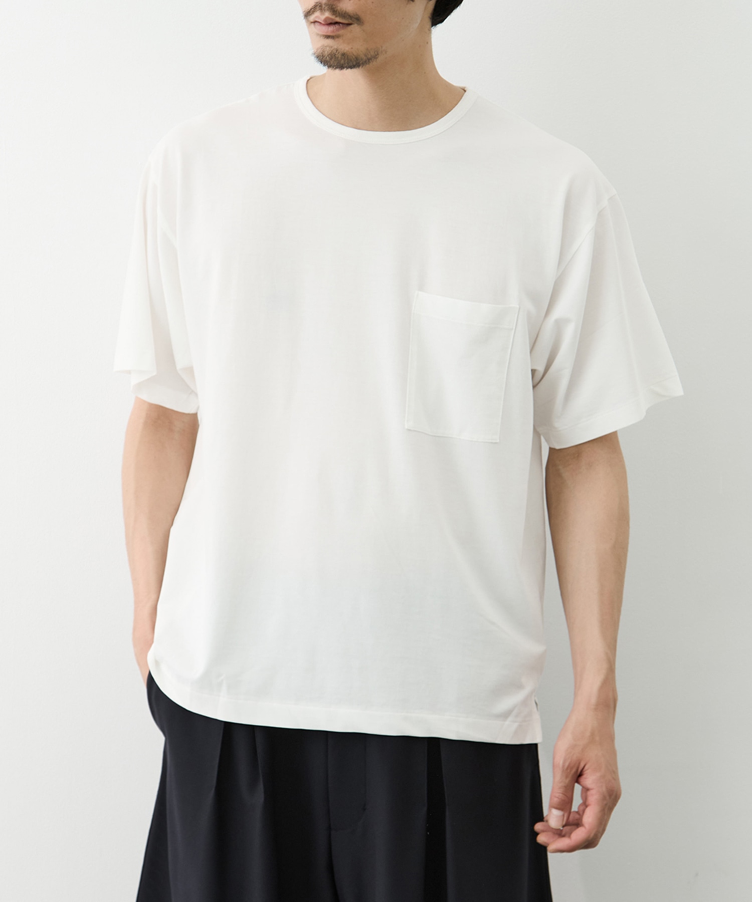 BROAD AIR JERSEY POCKET T-SHIRT