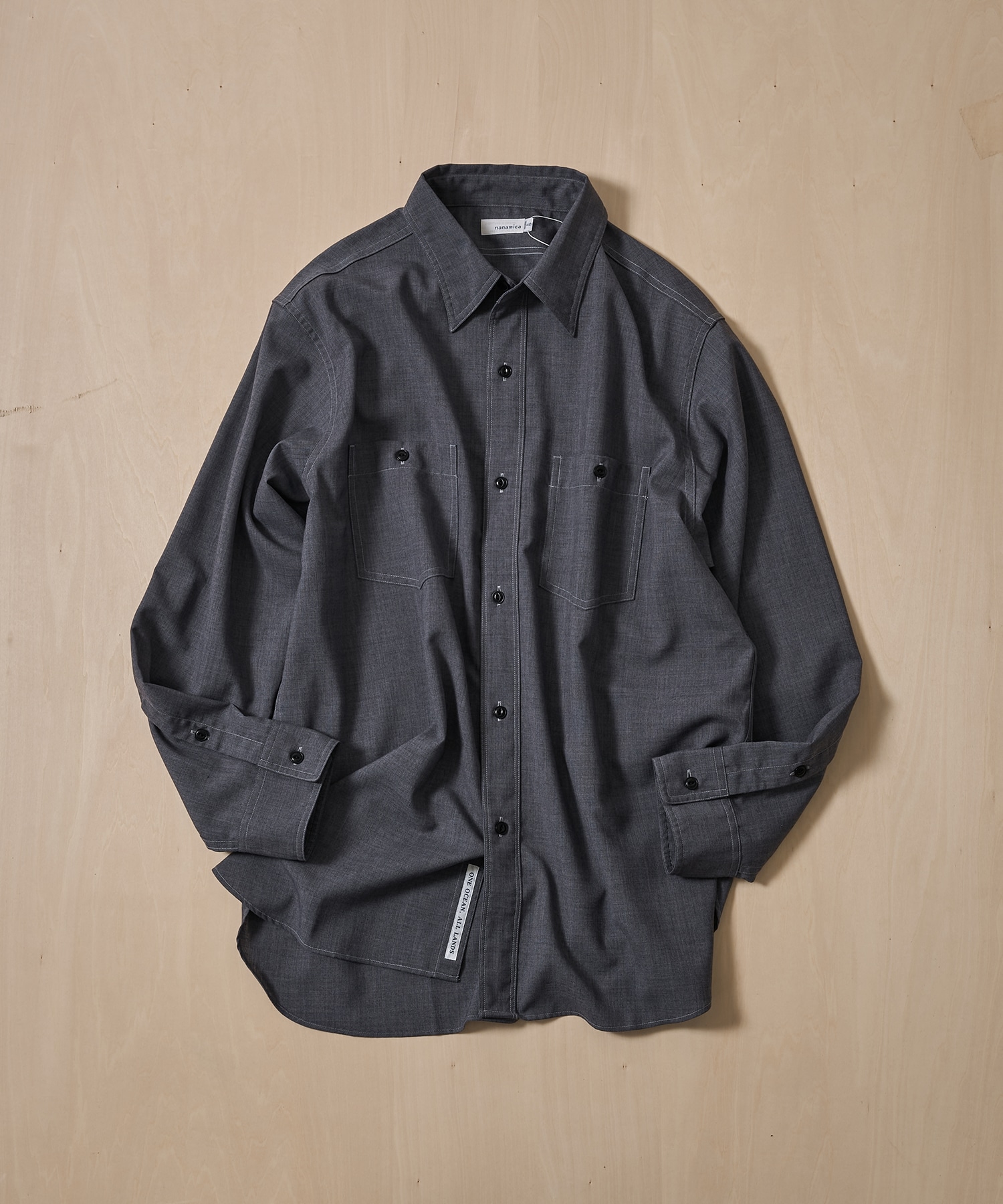 Polyester Wool Field Shirt