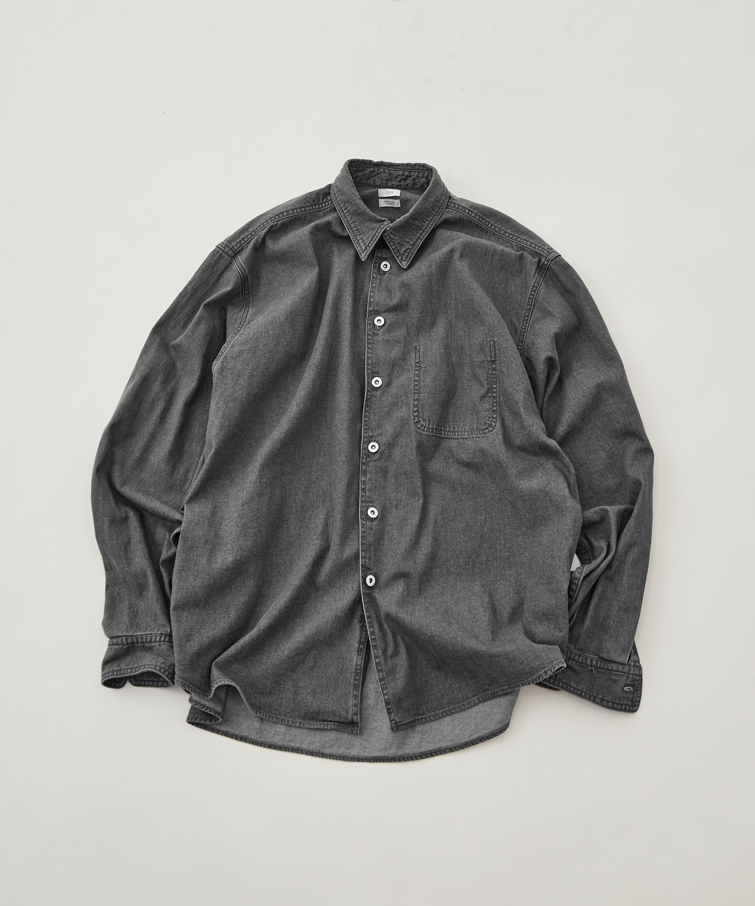 Vintage Washed Denim Shirt