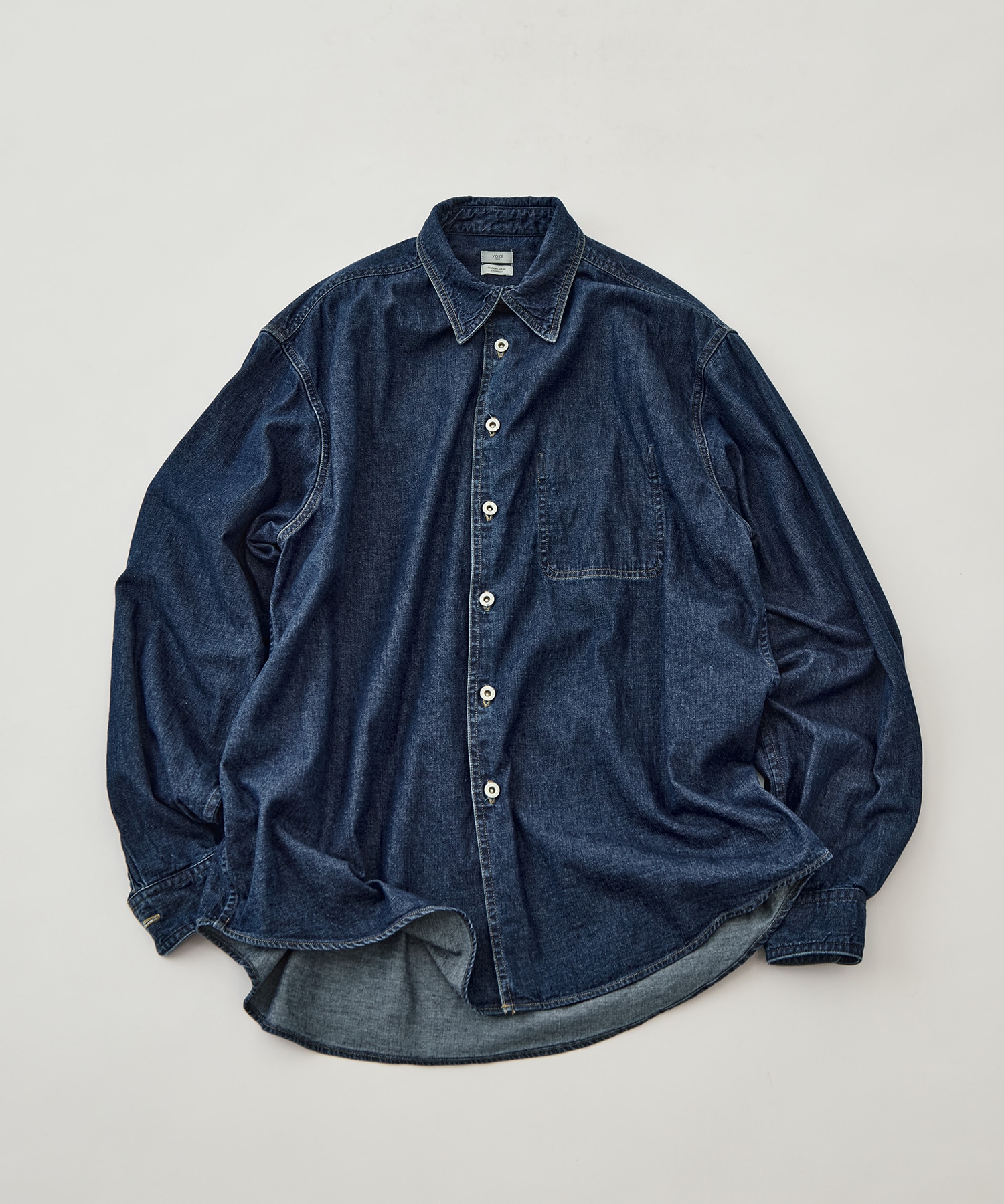 Vintage Washed Denim Shirt