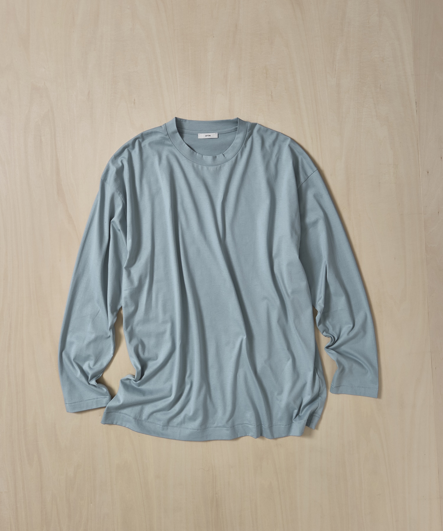 SUVIN 60/2 OVERSIZED LONG SLEEVE T-SHIRT