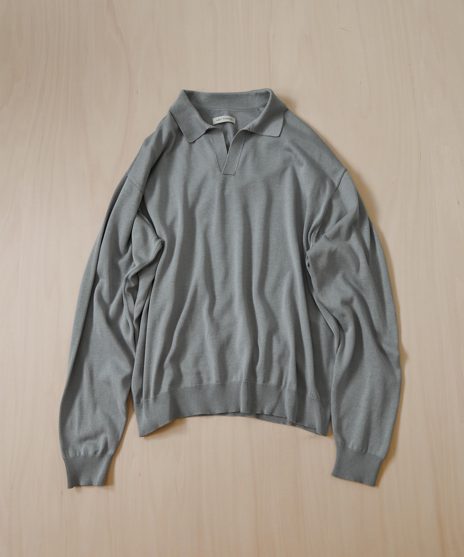 コットンシルクスキッパーニット