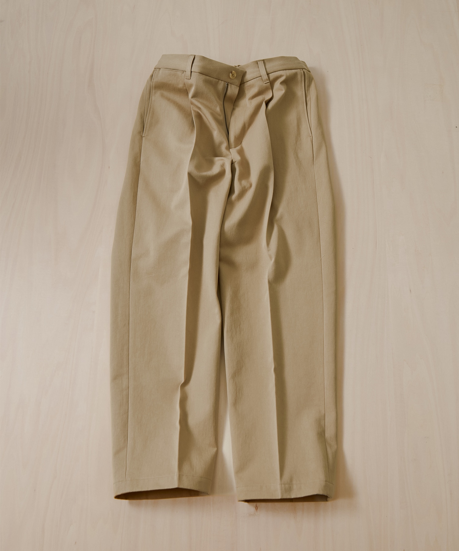 ソフトツイスト1タックチノパンツ