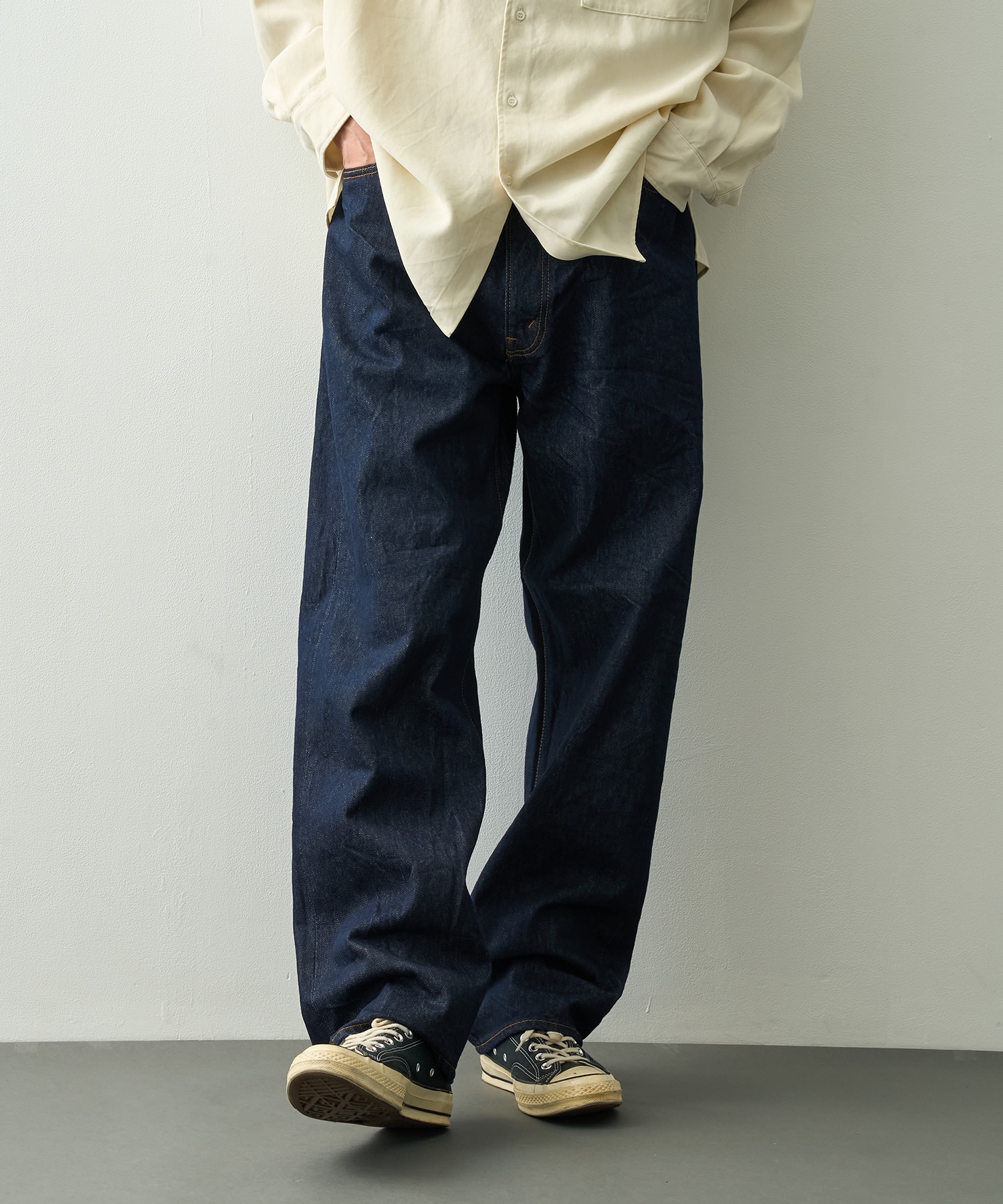 101 DADS FIT DENIM PANTS