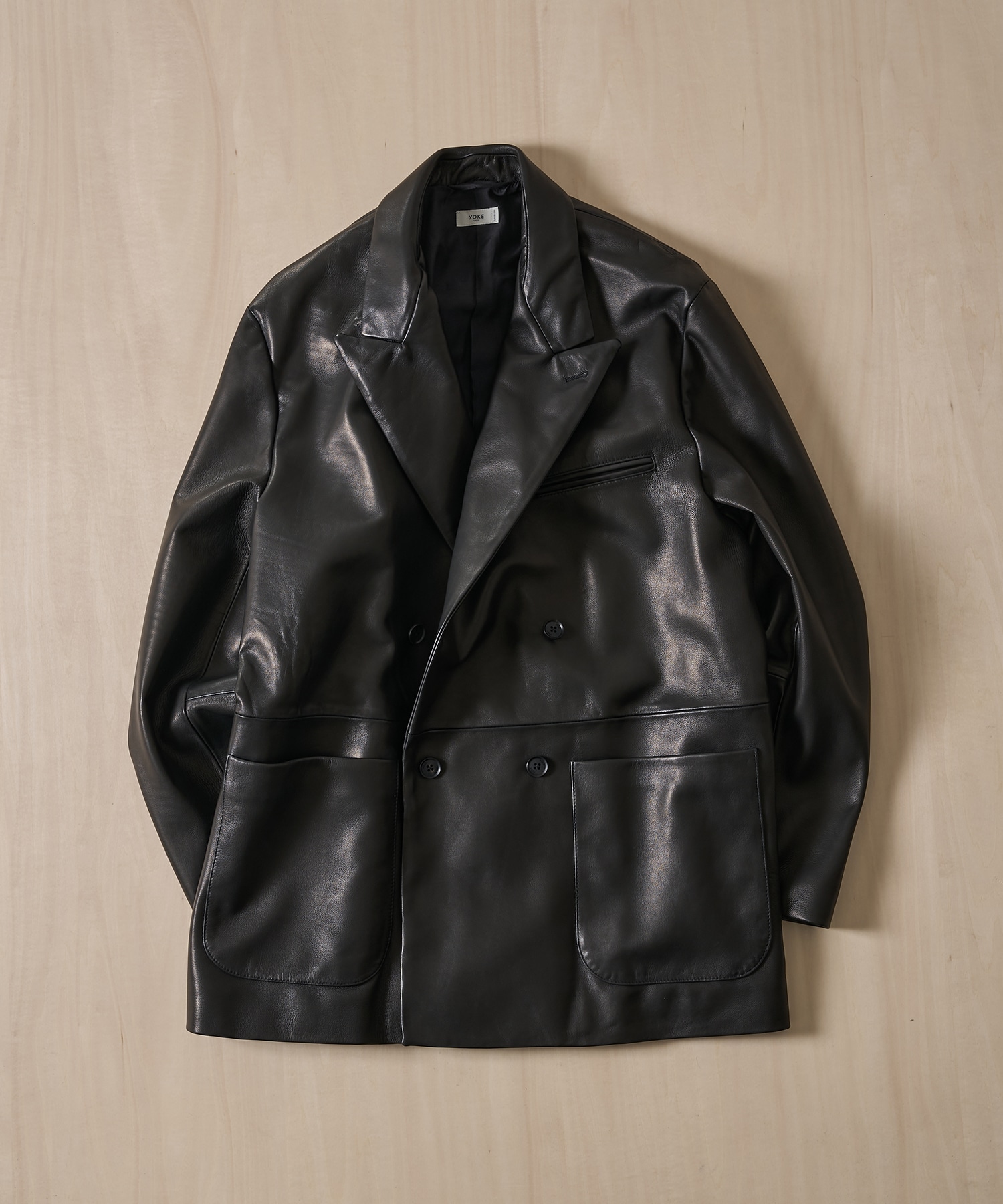 Sheep Leather Double Brested Bleazer