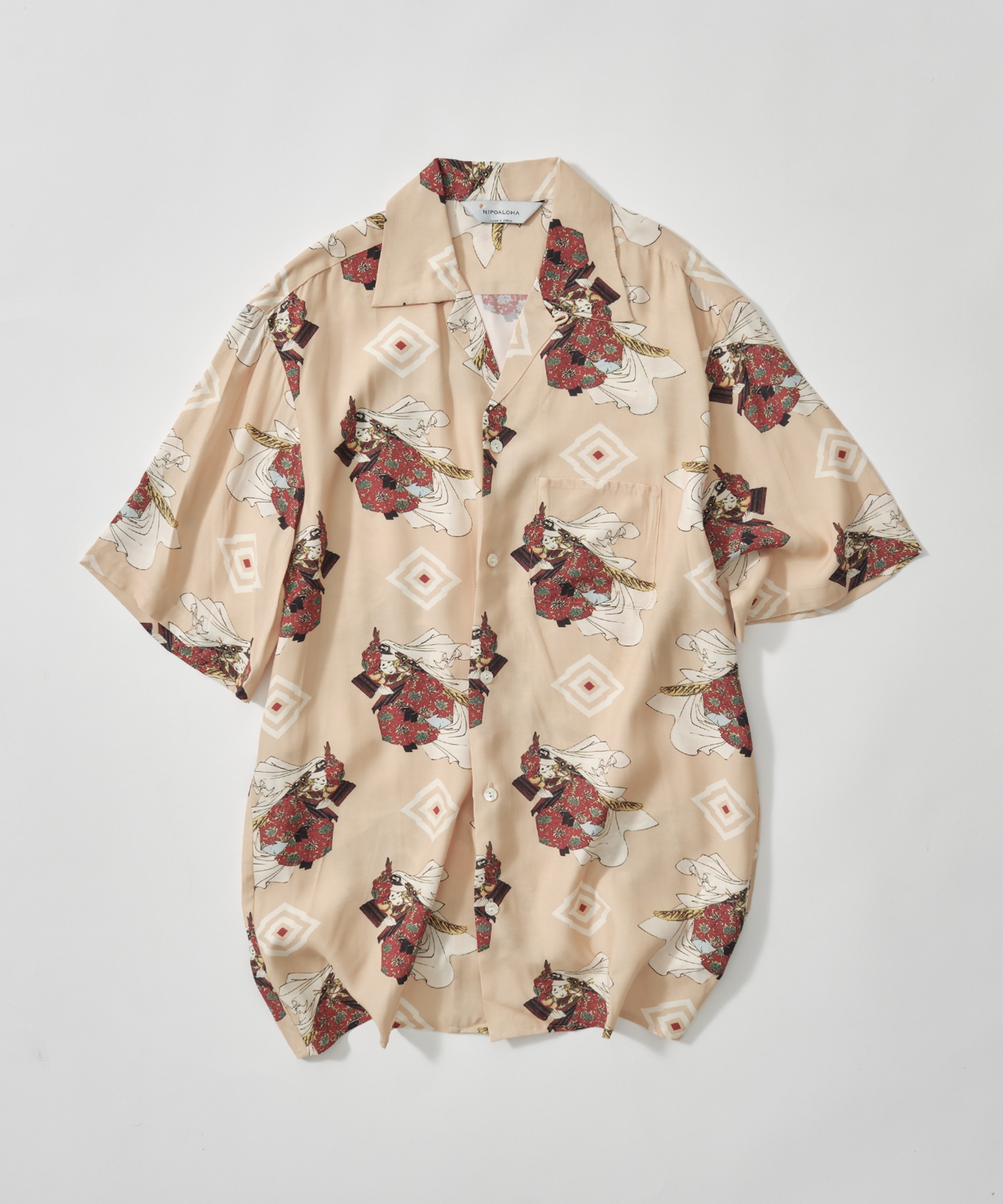 RAYON SHORT SLEEVE ALOHA SHIRT