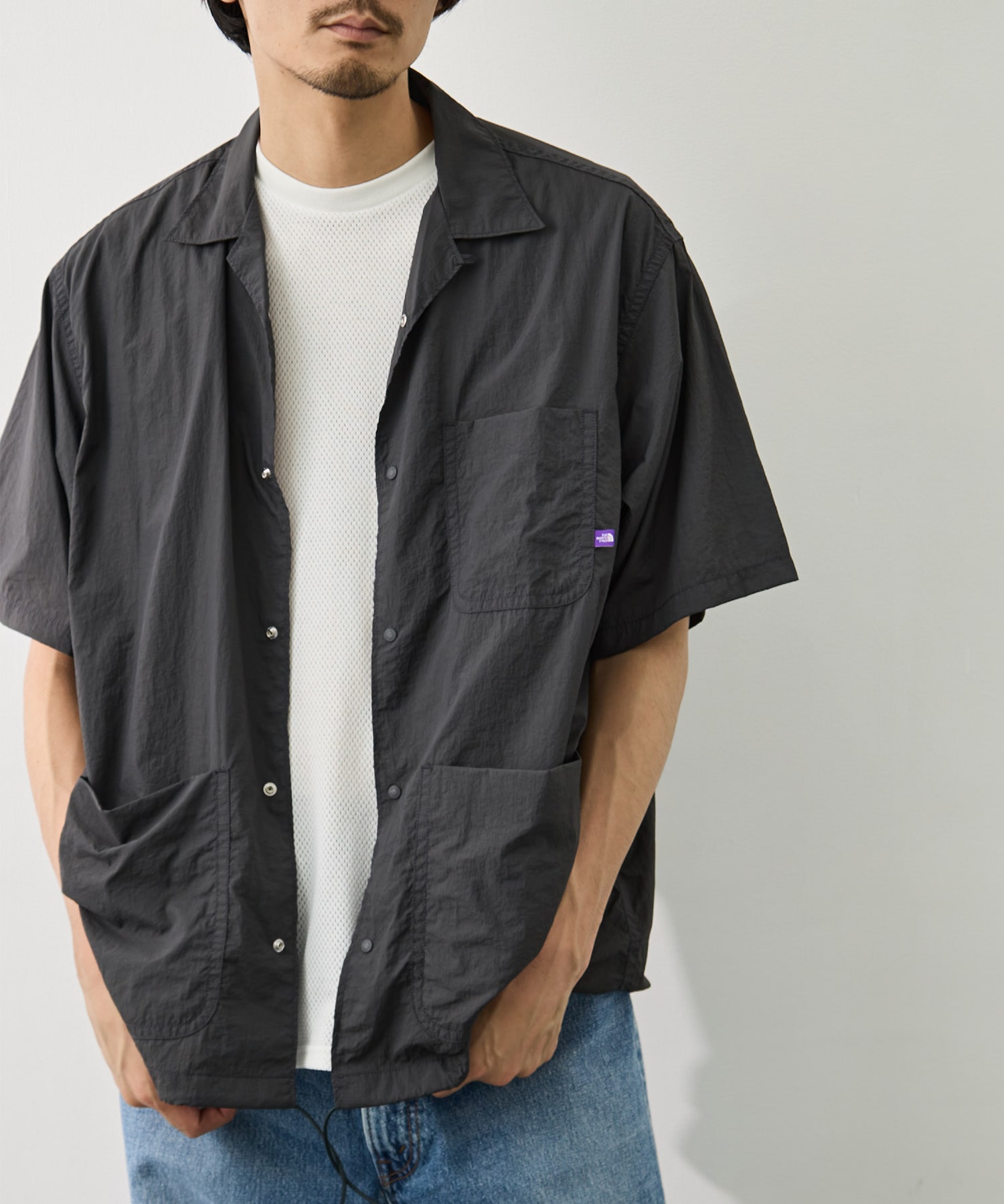 Nylon Taffeta Field S/S Shirt