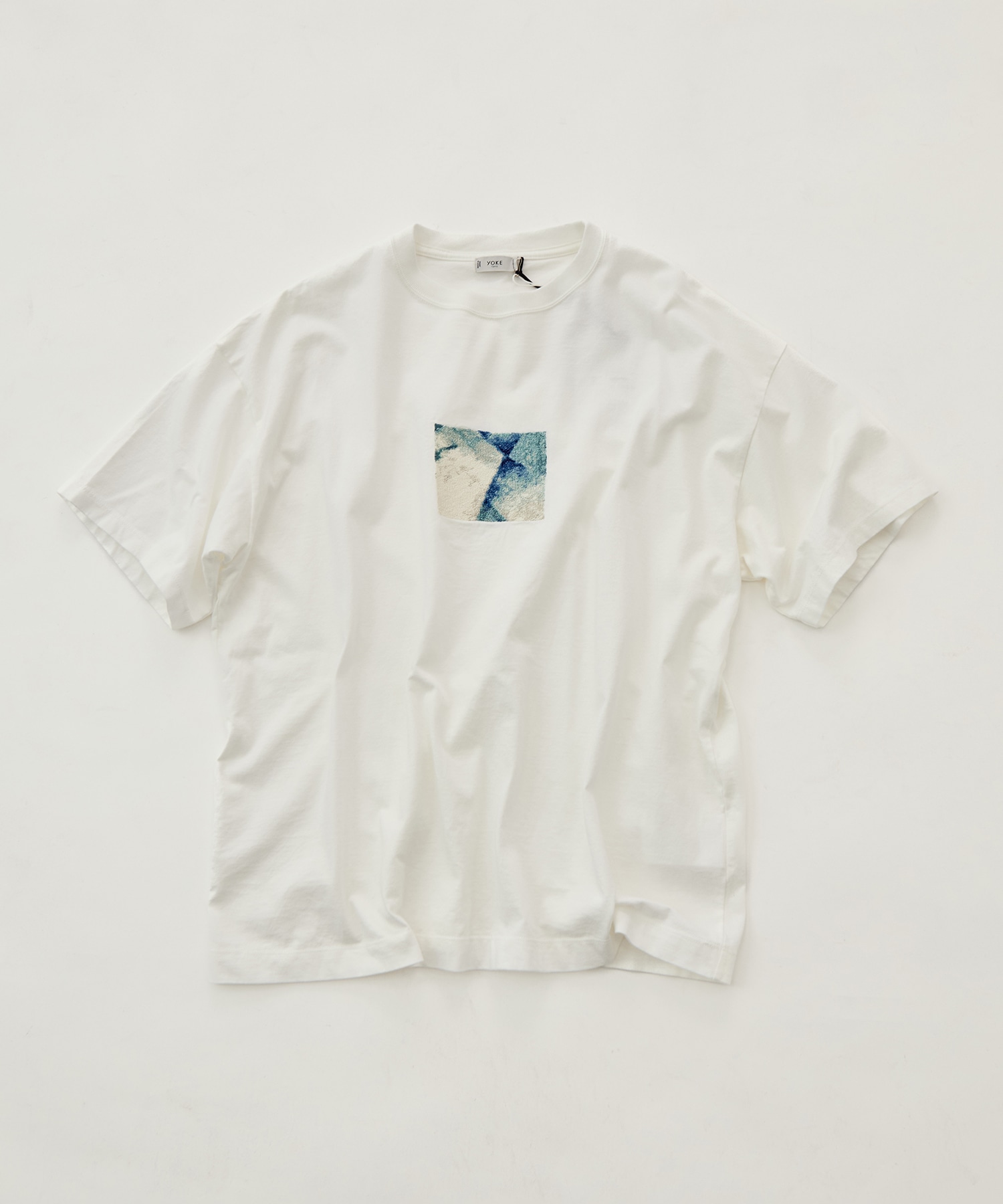 Abstract Embroited T-shirt