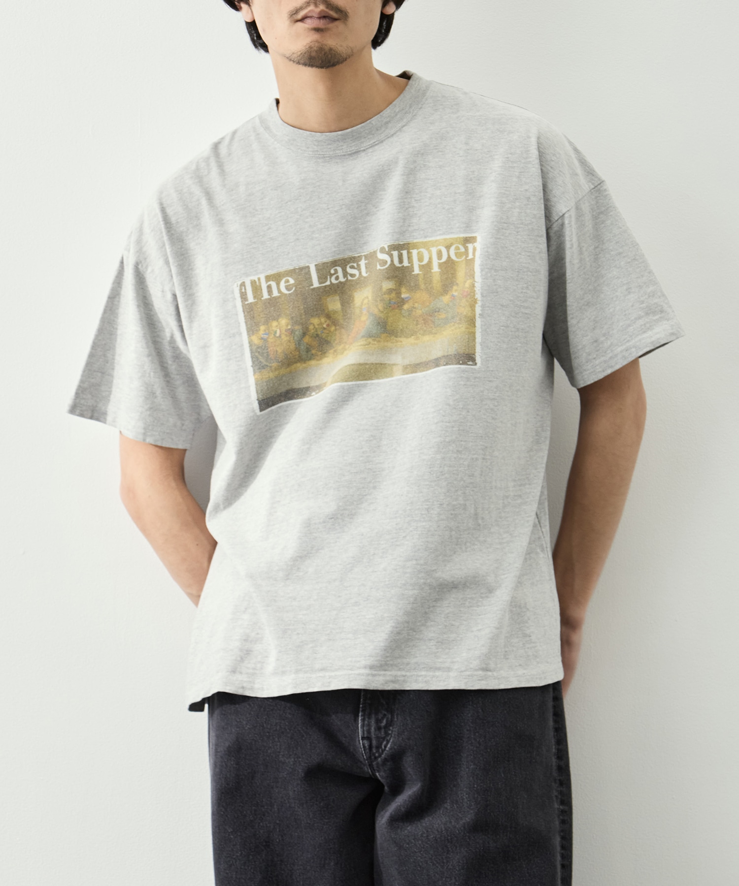 HARD SP加工20/-天竺BIGサイズT(The Last Supper)